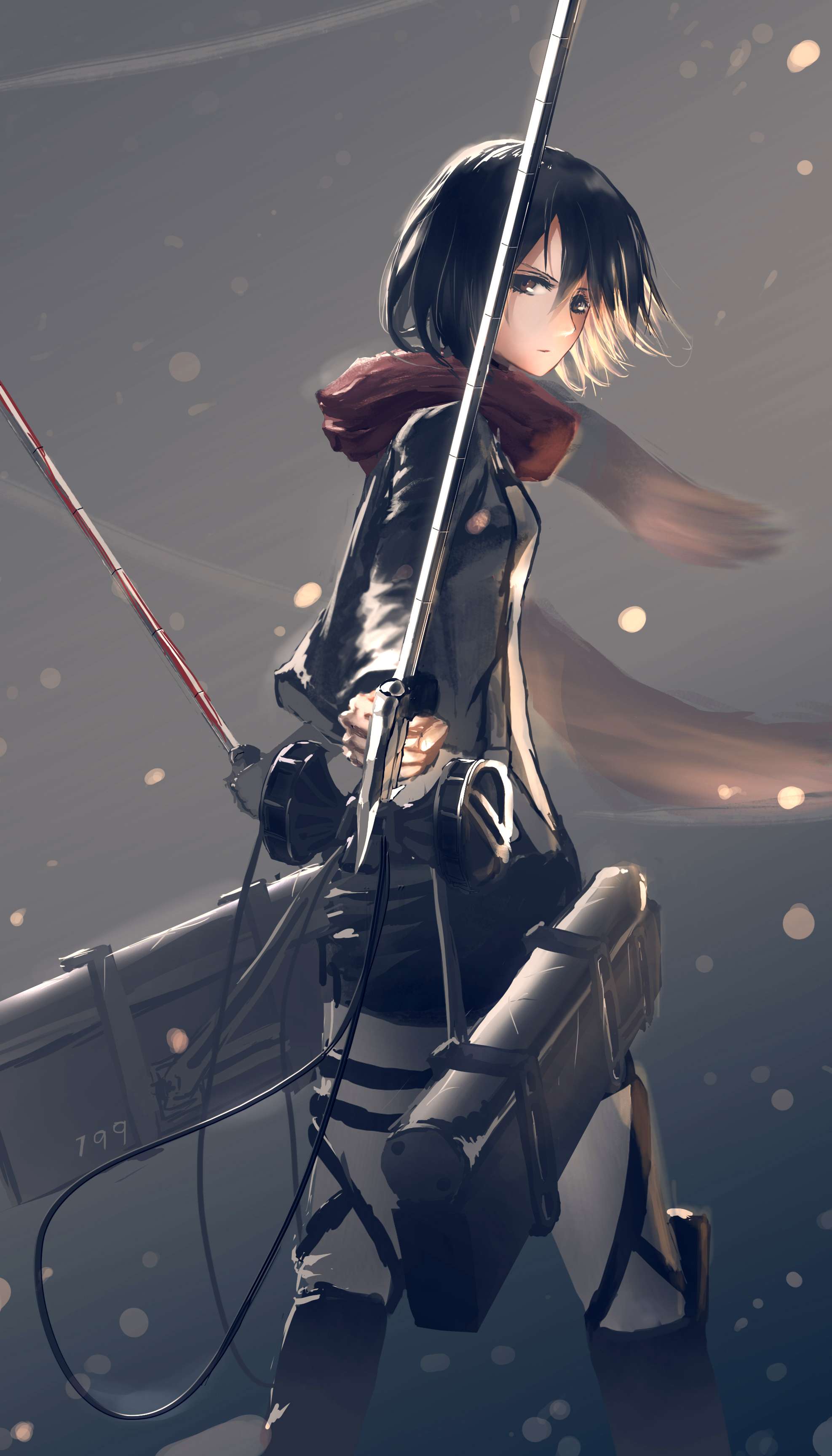 Anime Wallpaper Attack On Titan Mikasawalpaperlist.com