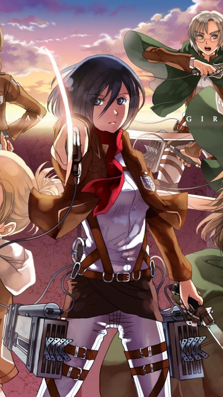 Mikasa Ackerman Wallpaper iPhone
