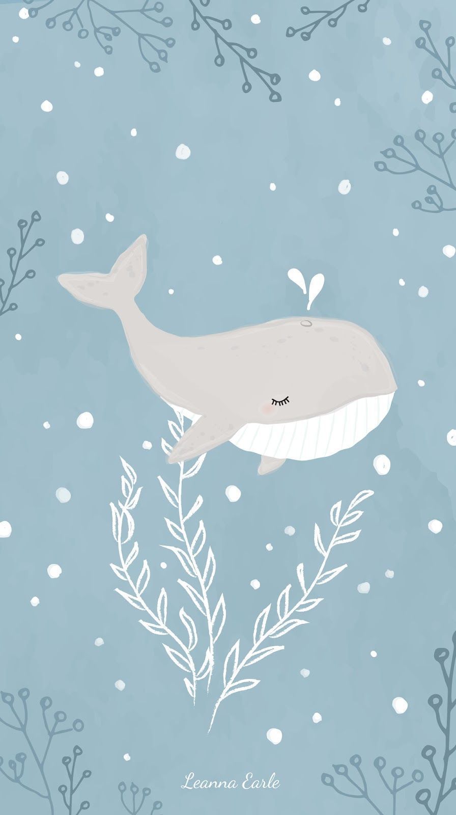 whale iphone wallpaper