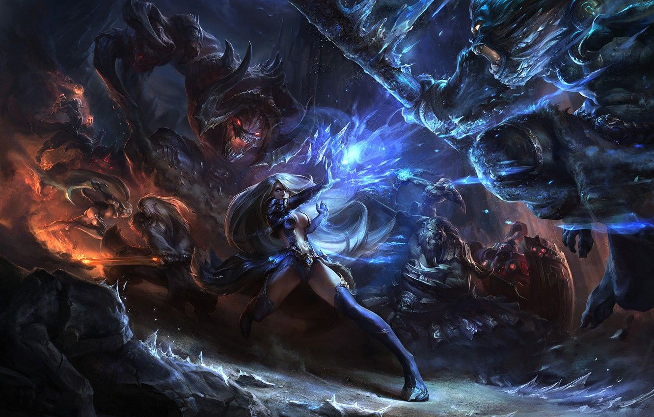 Wallpaper weapons, girls, magic .goodfon.com