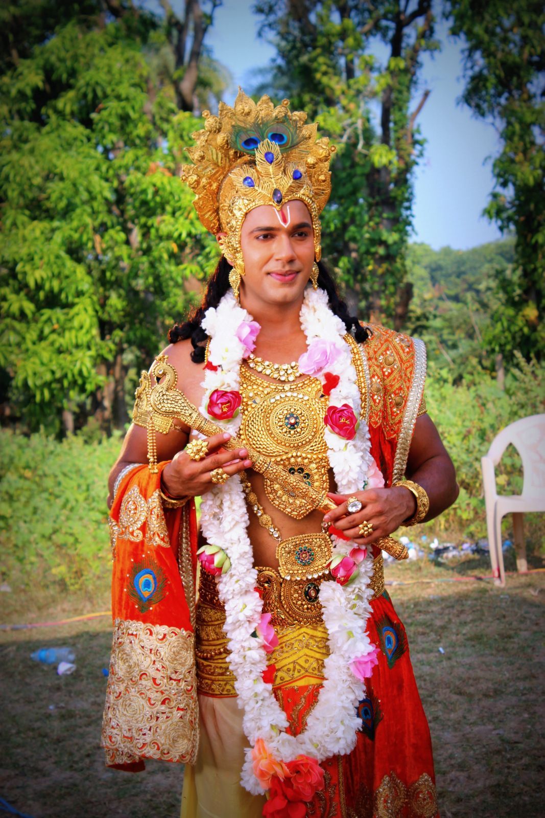 Saurabh Pandey as Lord Krishna in Sony .in.com