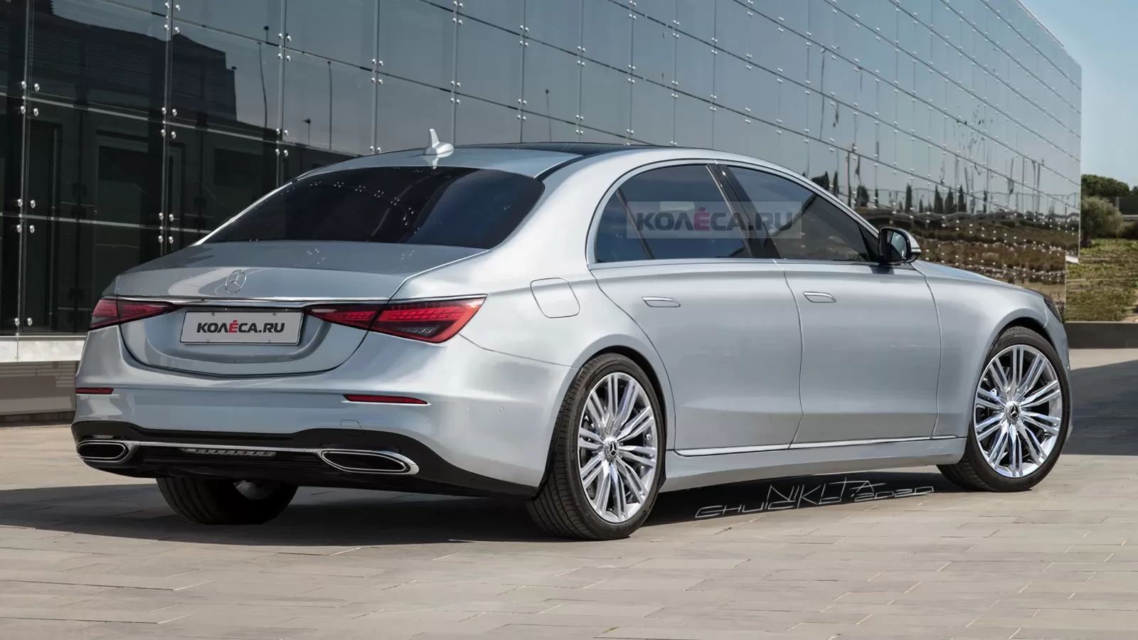 Mercedes s class w223 в Казахстане