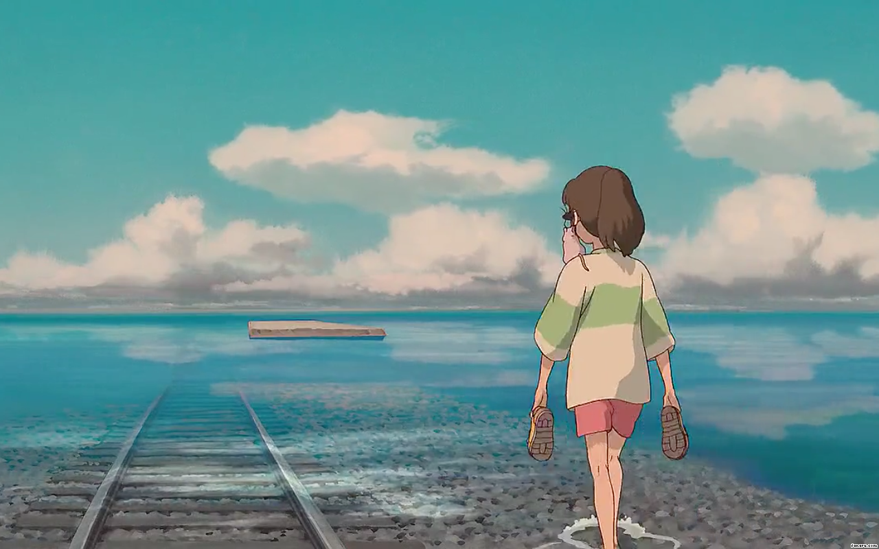 You can also upload and share your favorite aesthetic desktop Spirited Away wallpapers. 