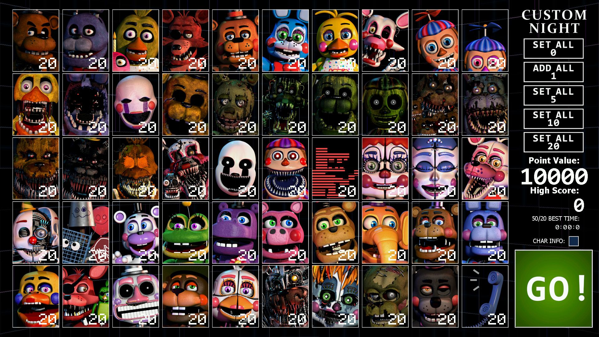 Ultimate Custom Night: All Easter Eggs .gameranx.com