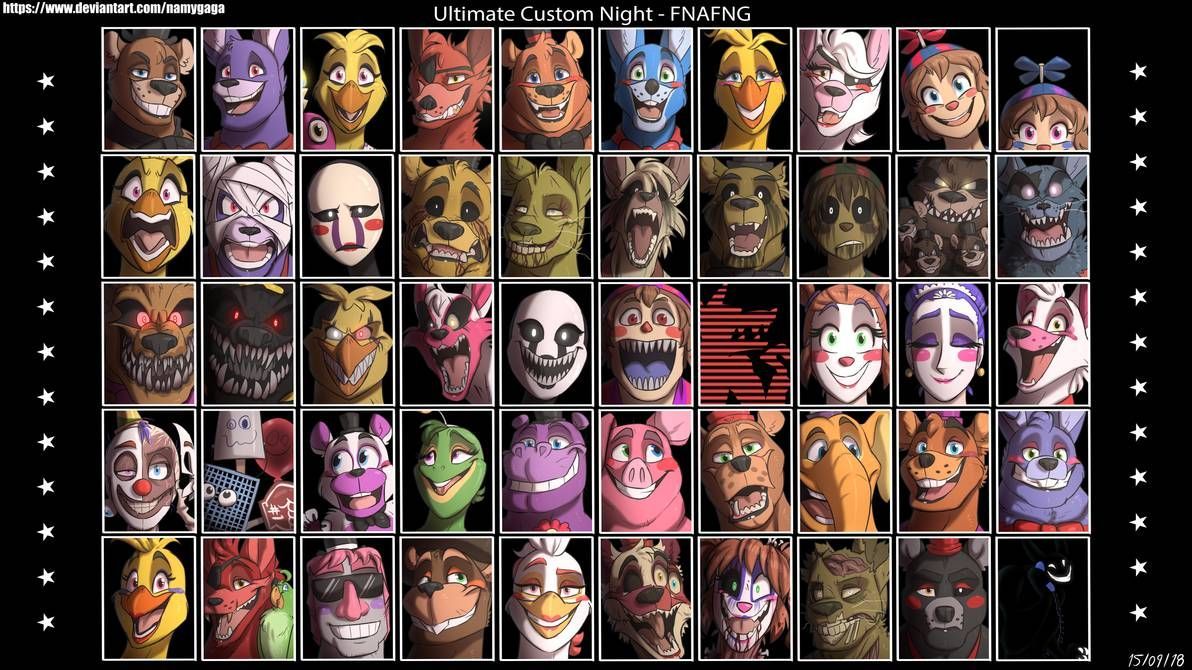 W.Freddy Ultimate Custom Night Mugshot Fan icon by AndyPurro