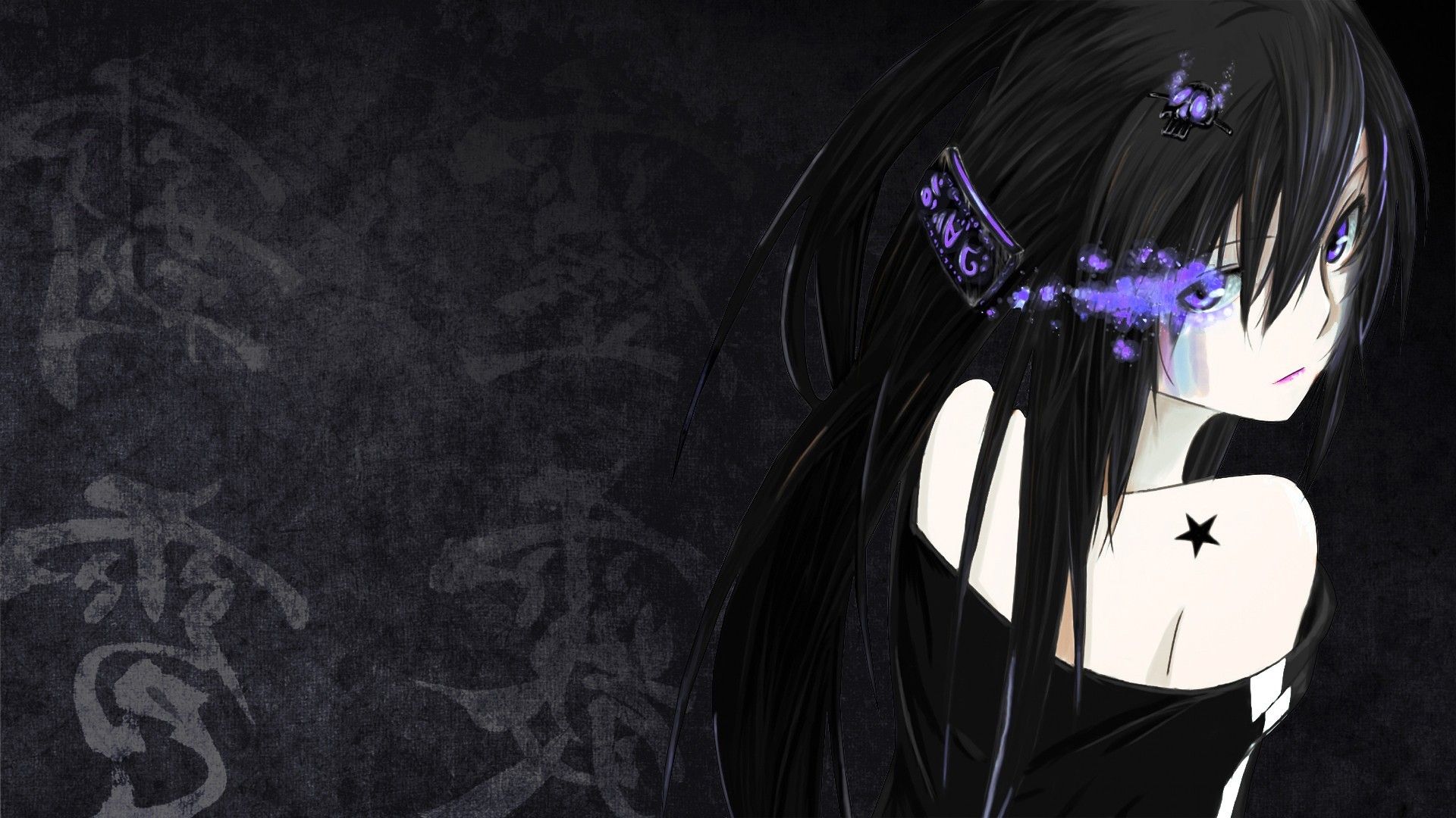 Dark Anime Girl Wallpaper HD .teahub.io