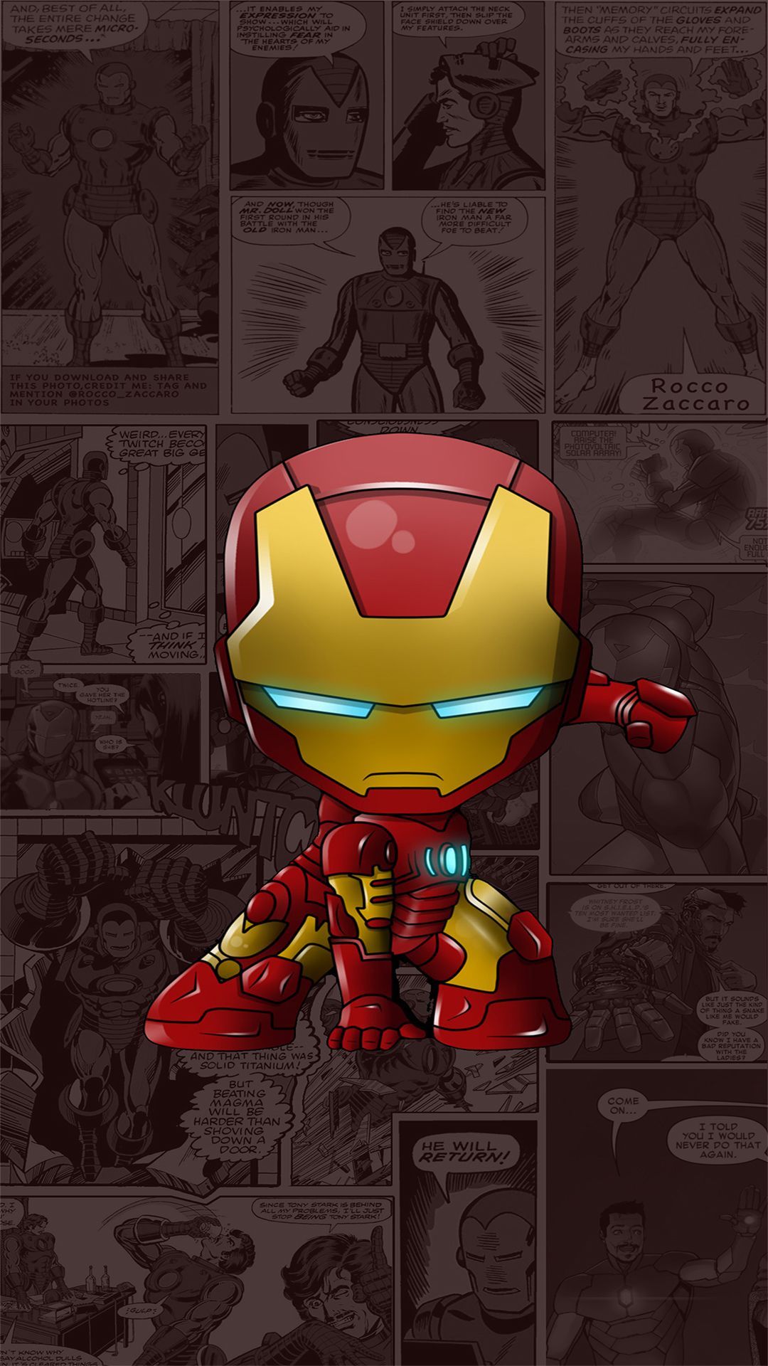 Iron Man iPhone Wallpaperwallpaper.dog