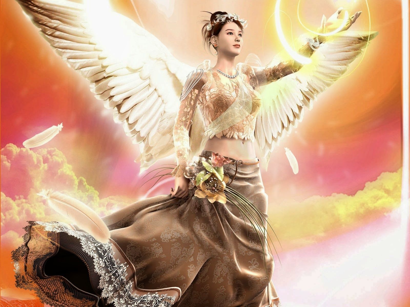 Beautiful Angel Girl Wallpaper .wallpaperaccess.com