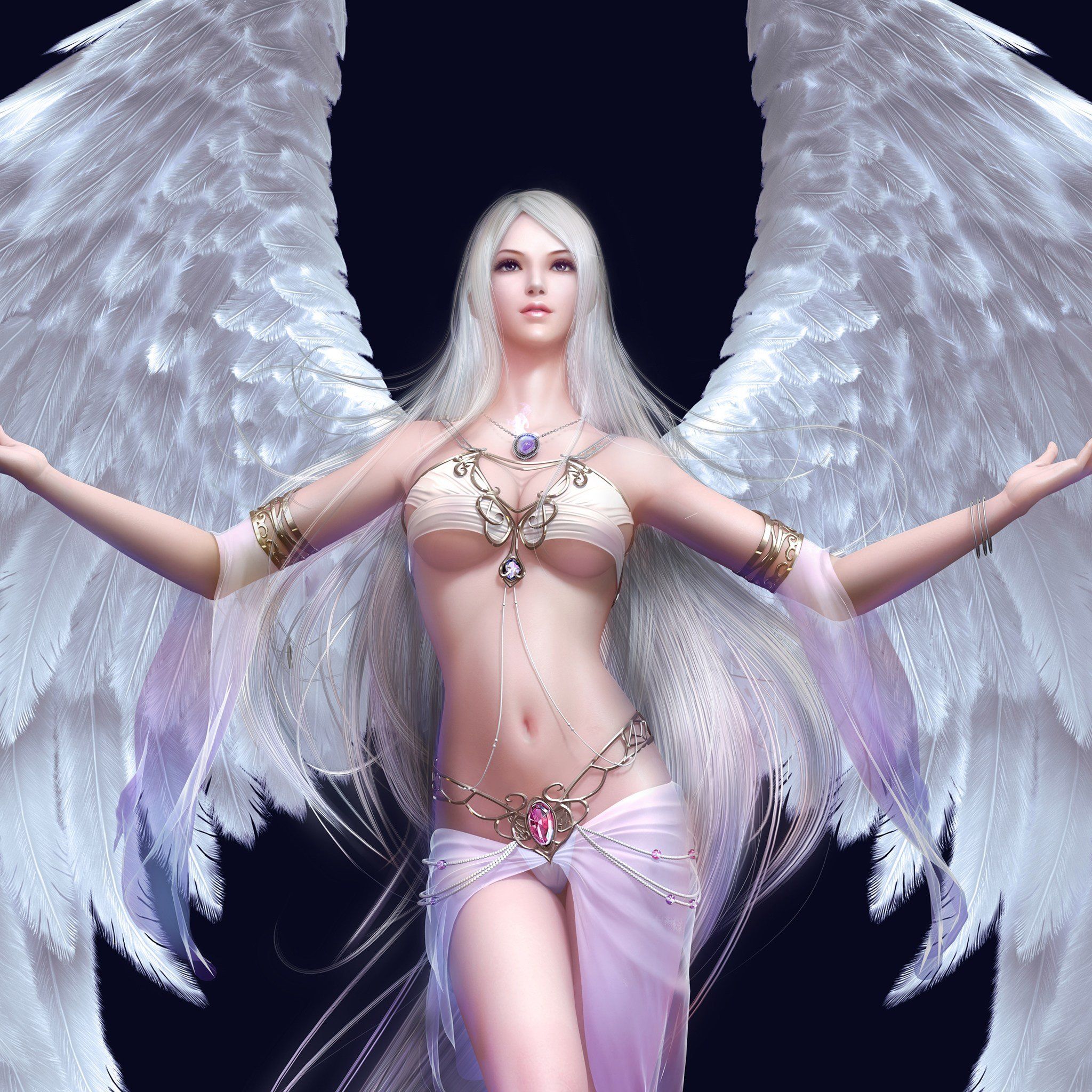 Beautiful Angel Girl HD Wallpaperwalpaperlist.com