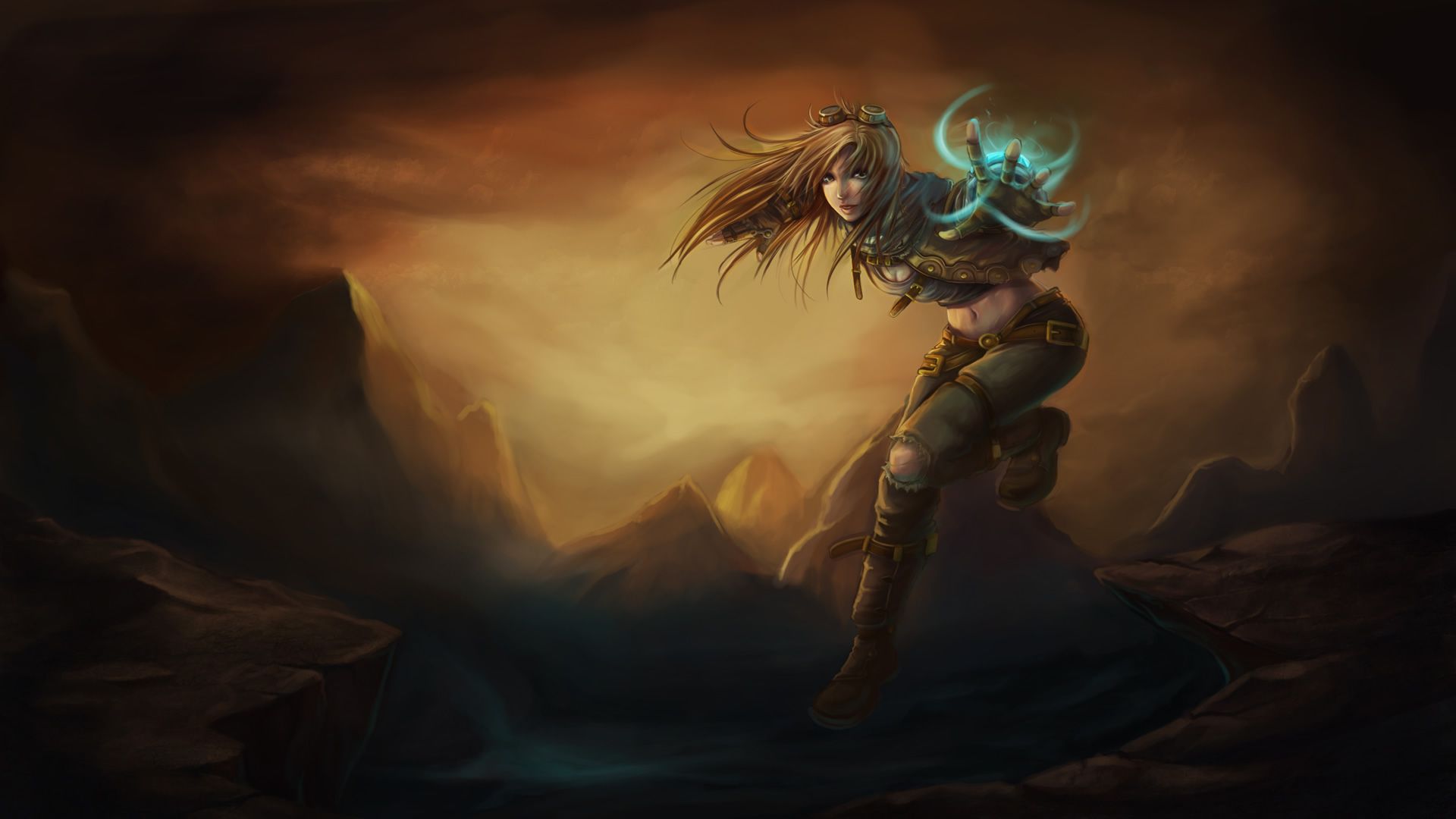 Female Ezreal Fanart Wallpaper .leaguesplash.com