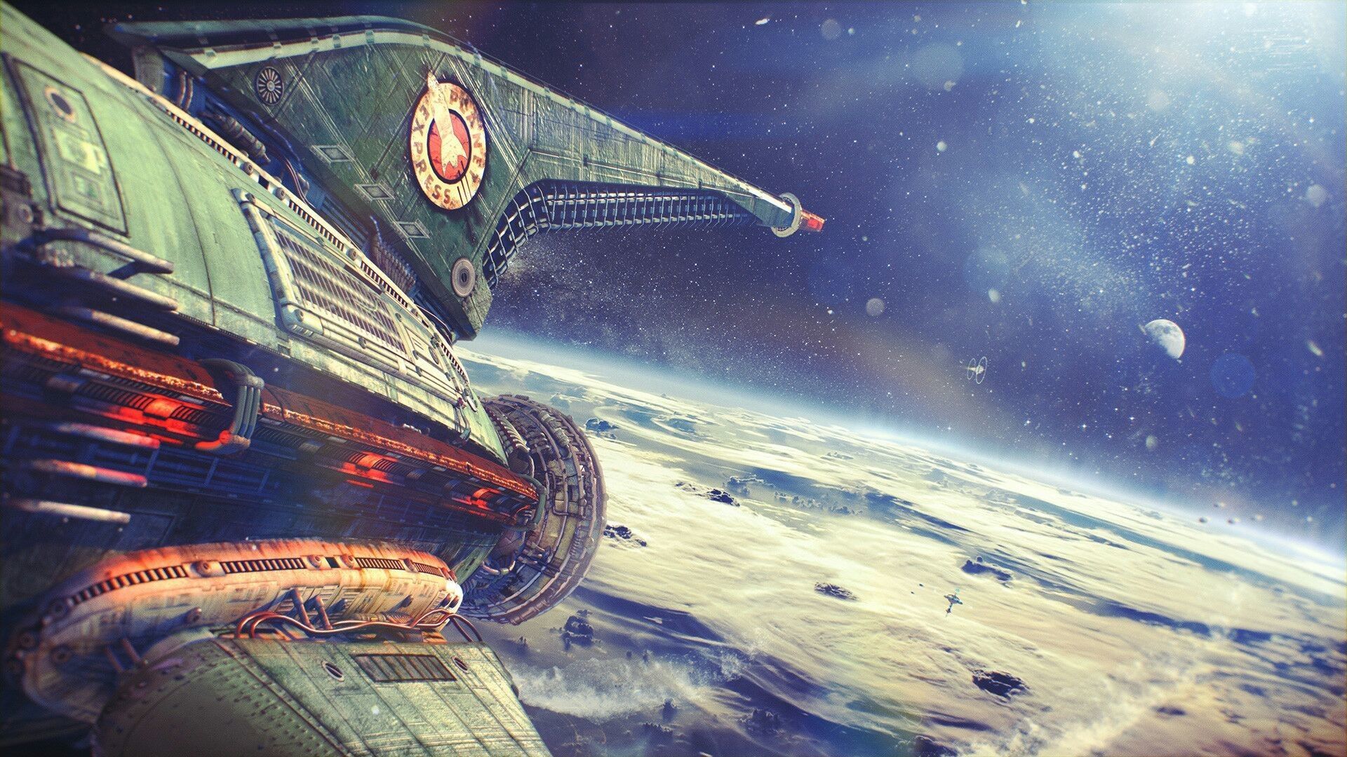 Retro Sci Fi Art 1920X1080 Wallpaper .wallpaperaccess.com