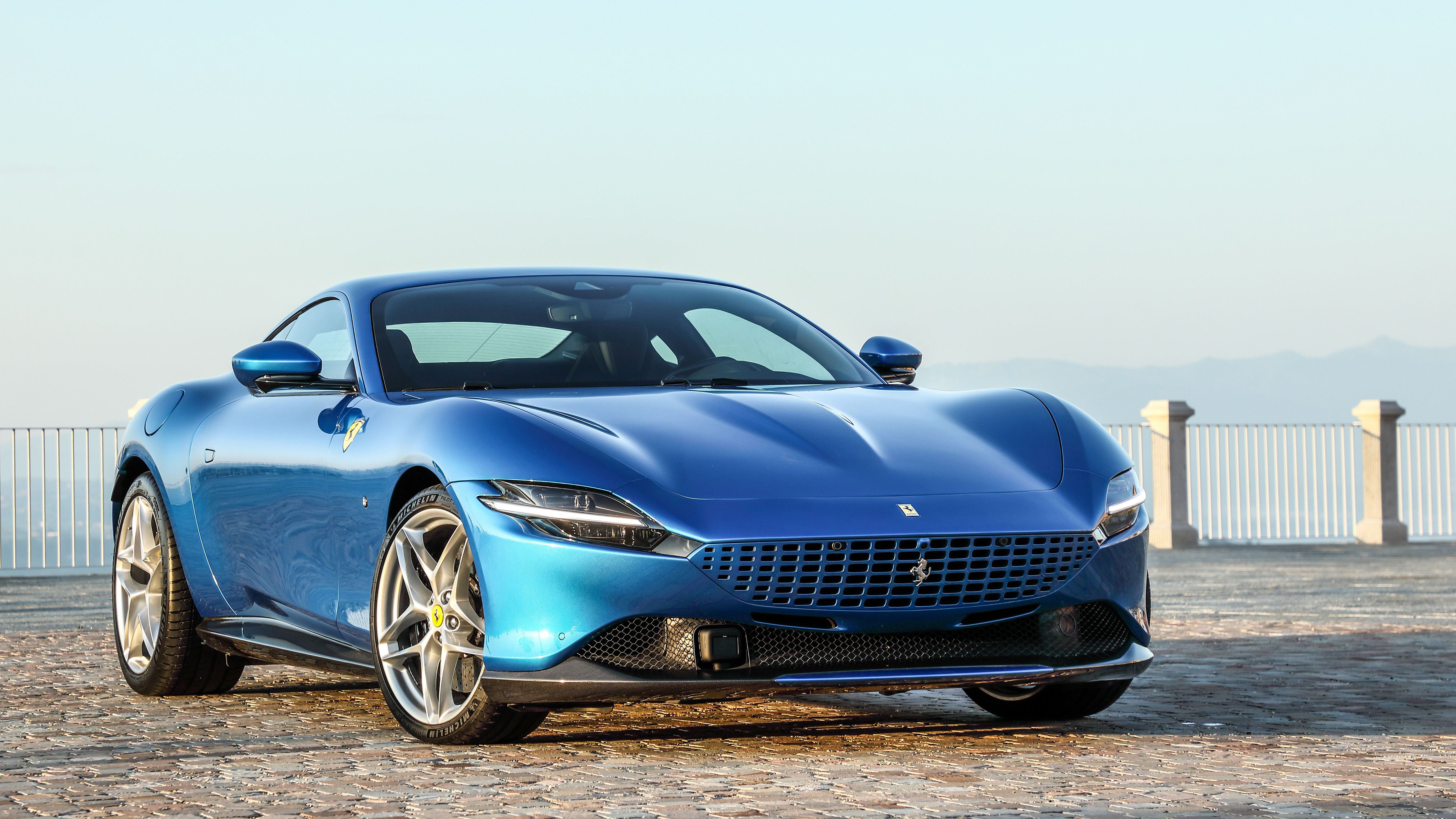 Ferrari Roma 2021 4 4K 5K HD Cars .hdwallpaper.in