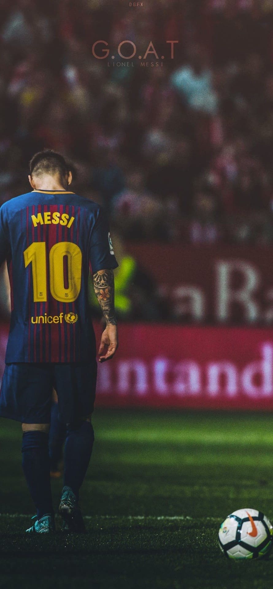 Là fan hâm mộ của Messi, bạn sẽ tìm thấy niềm vui với bức hình nền điện thoại Messi độc đáo này. Bức ảnh nền này sẽ khiến điện thoại của bạn trở nên nổi bật và đặc biệt hơn bao giờ hết. Nó chắc chắn sẽ mang lại cho bạn sự thư giãn và cảm giác hạnh phúc khi nhìn vào điện thoại của mình.
