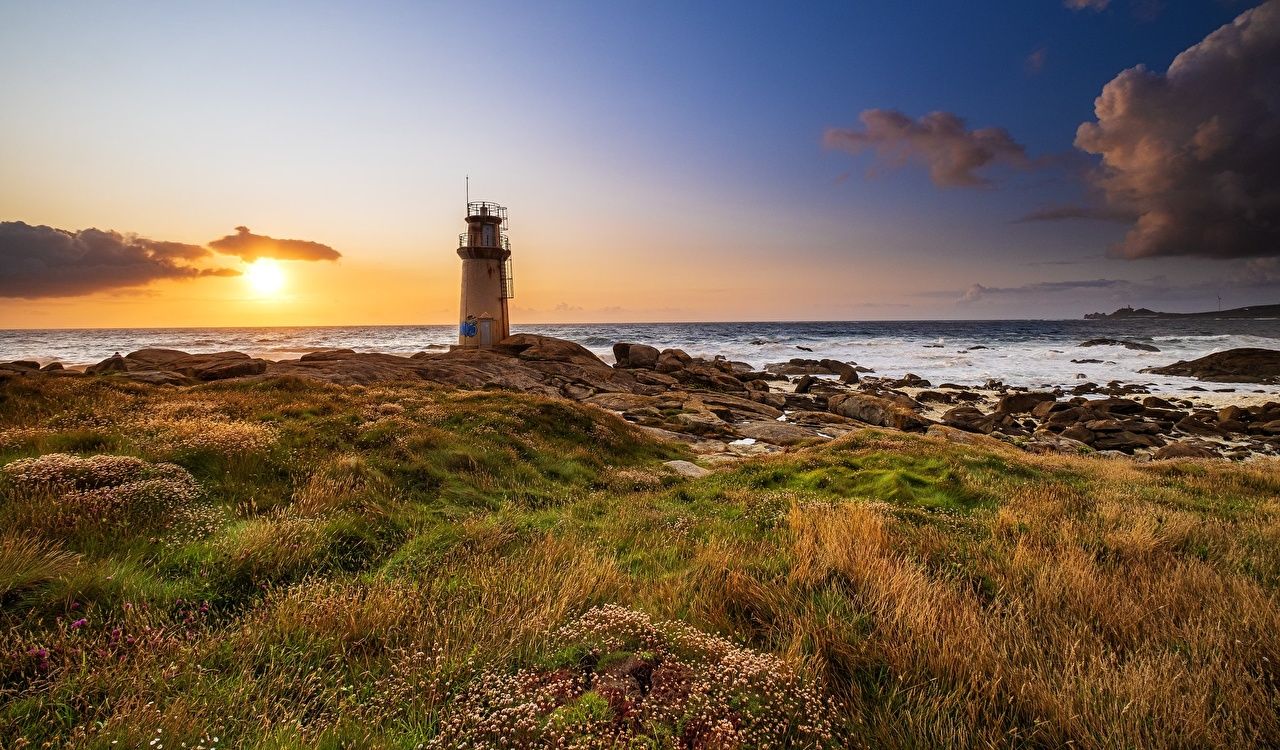 Desktop Wallpaper Spain Galicia Sun .1zoom.me