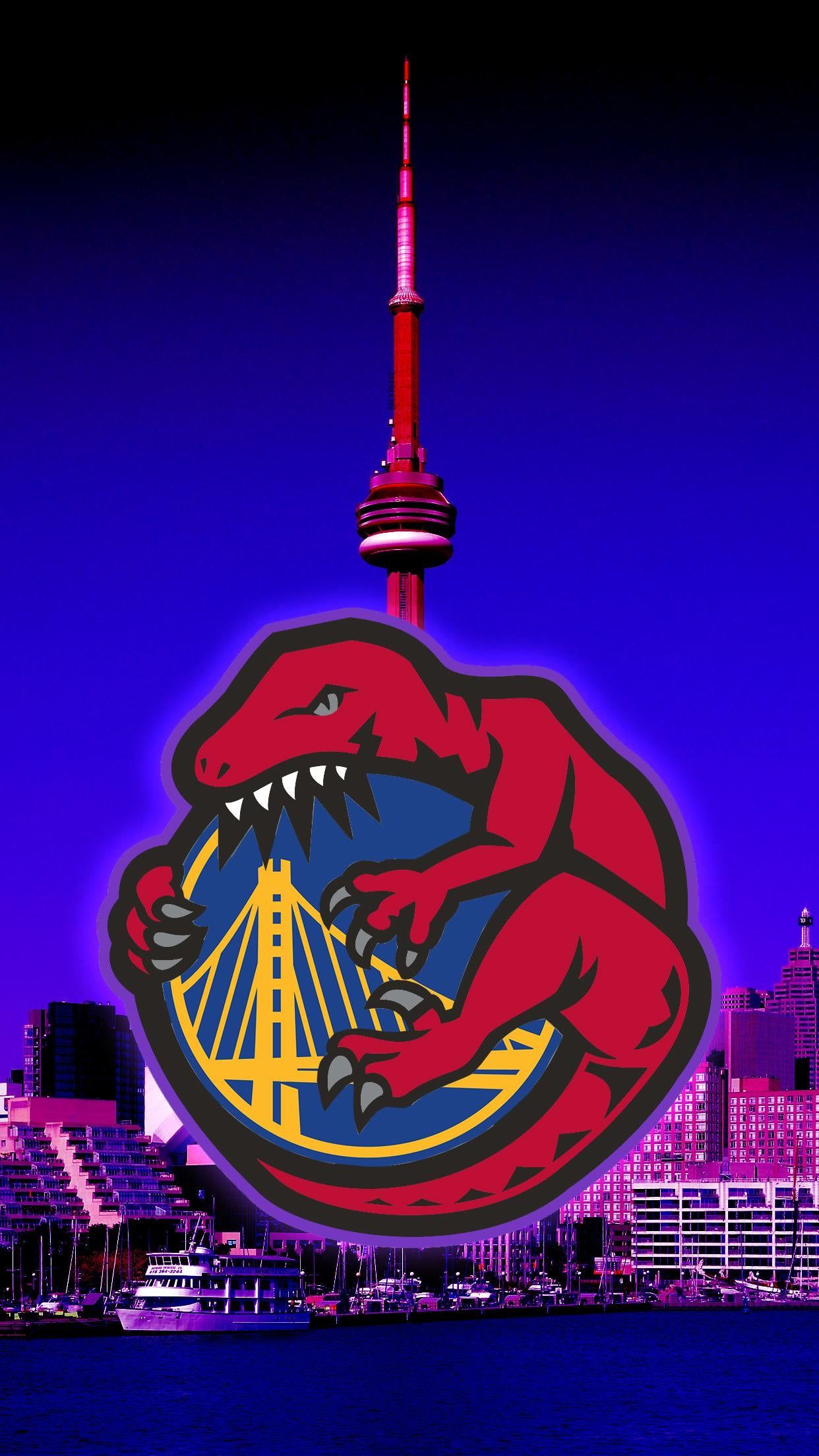Created some wallpaper in celebration. Made for iPhone 8plus.: torontoraptors
