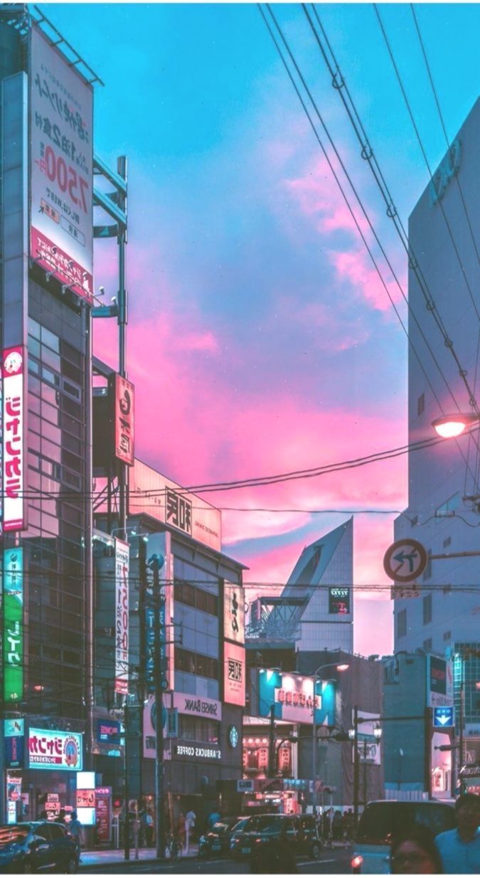 Tokyo Anime Wallpaper iPhone Background. Anime scenery, Anime city, Aesthetic japan