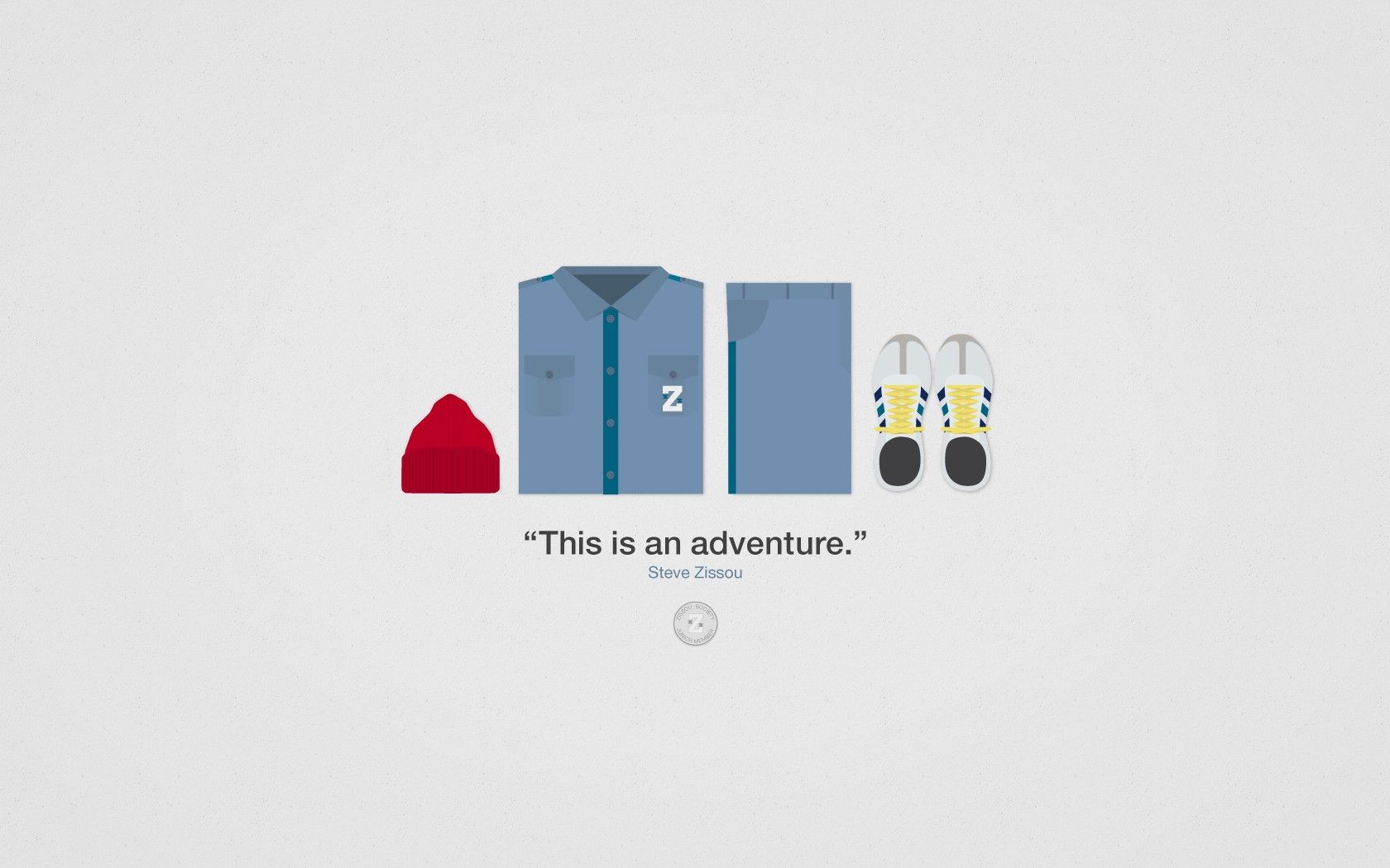 Steve Zissou Wallpaper. This minimalist .medium.com