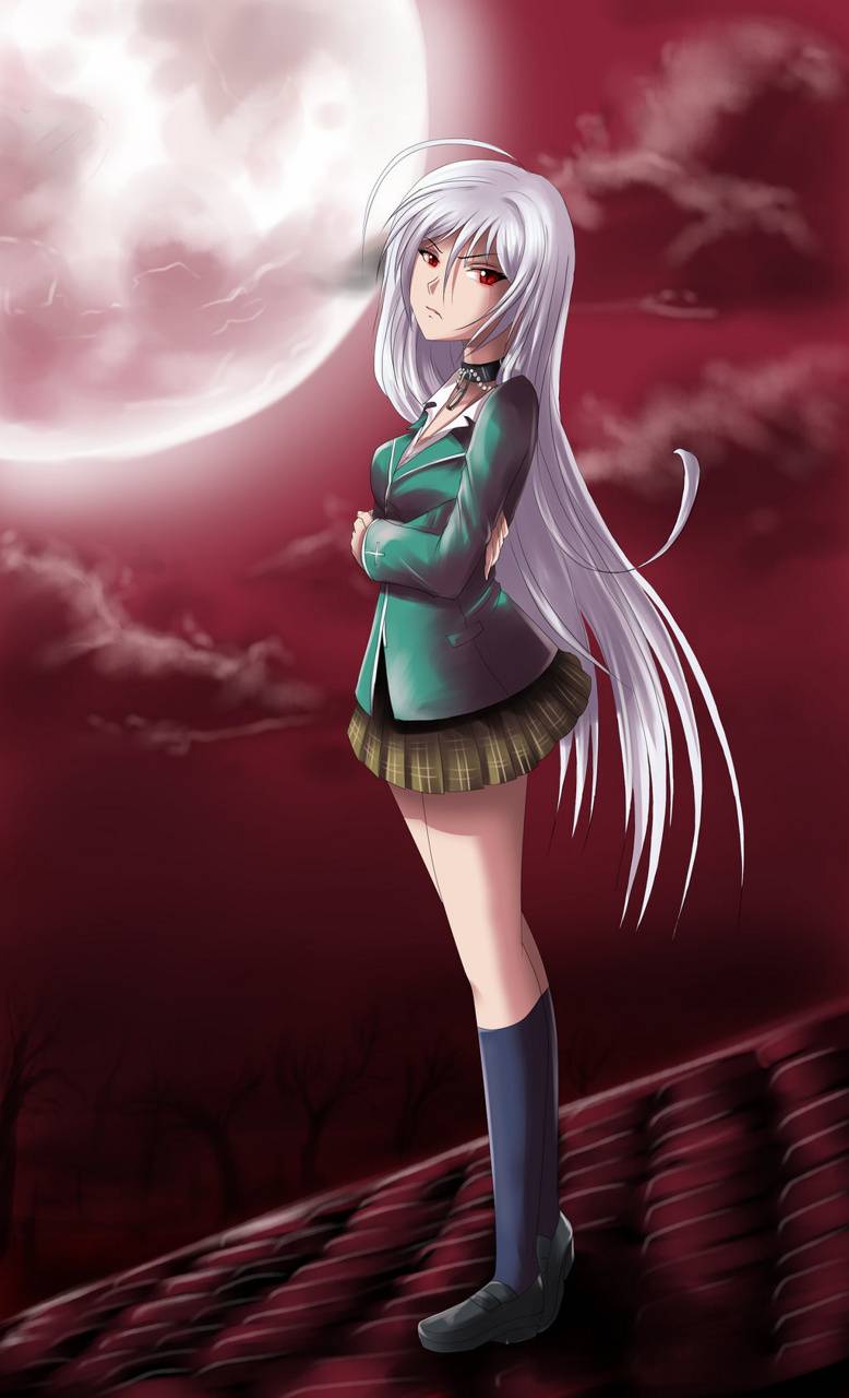 Rosario vampire wallpaper by Roselie14 .zedge.net