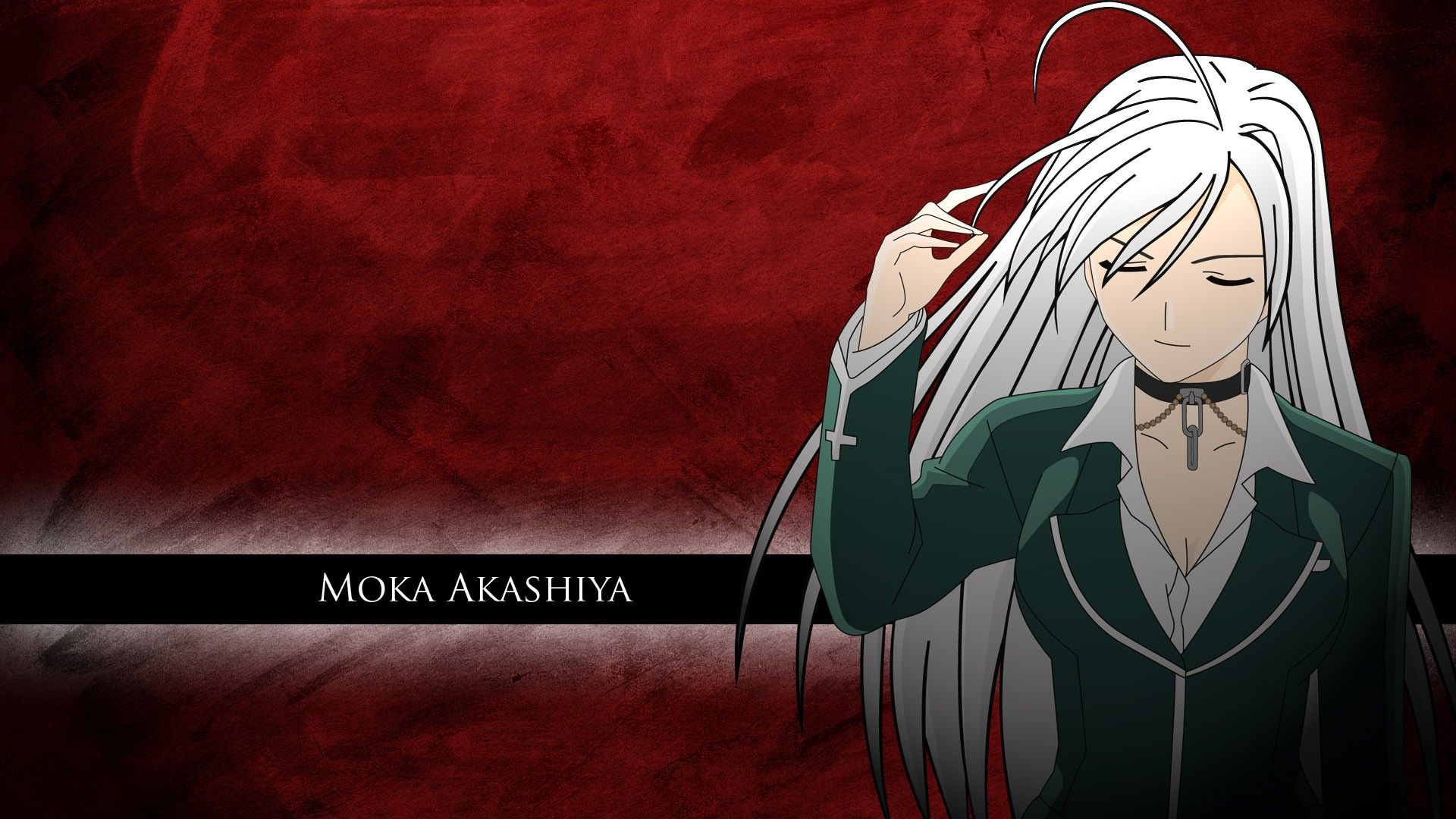 Akashiya Moka, Rosario + Vampire .wallup.net
