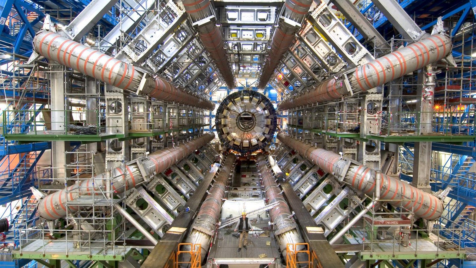 Large Hadron Collider wallpaper, Man .vistapointe.net