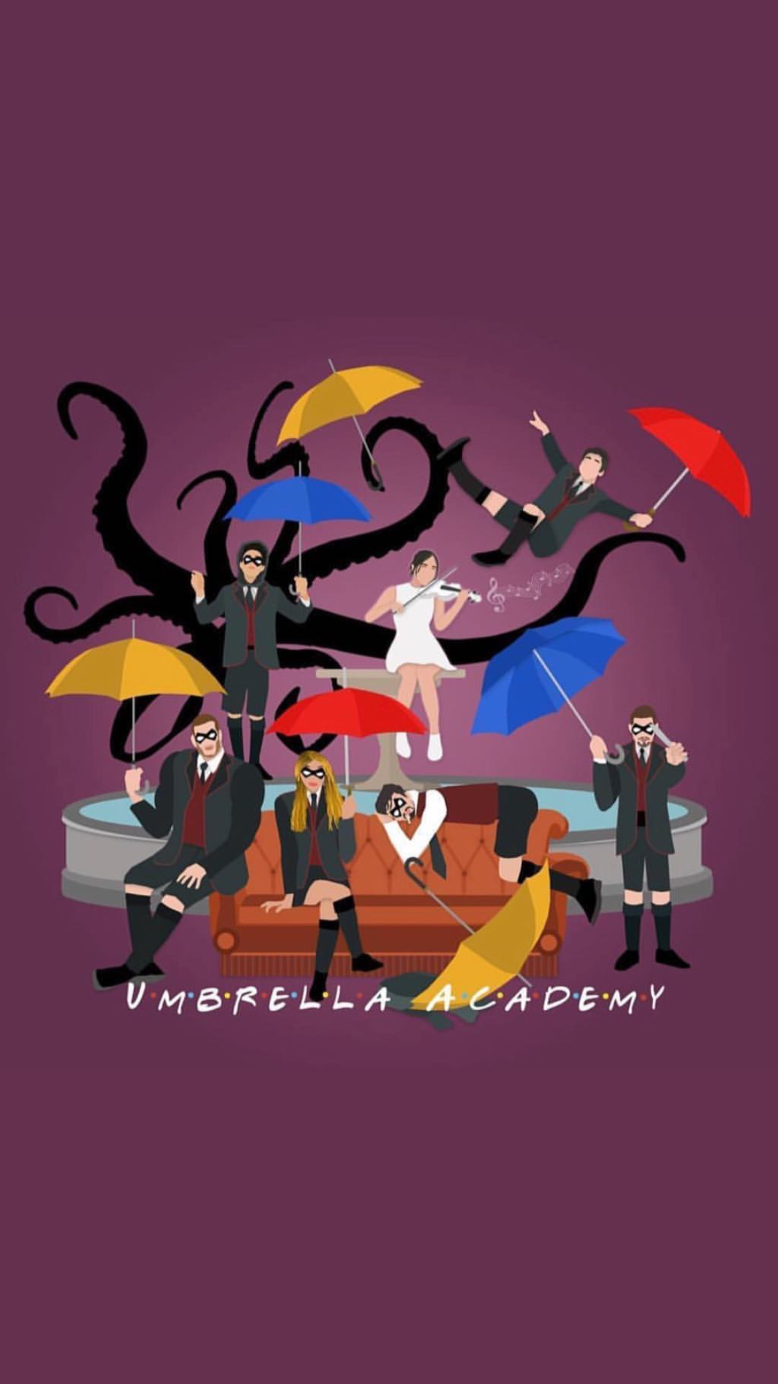 Aesthetic The Umbrella Academy Wallpapers Wallpaper Cave 