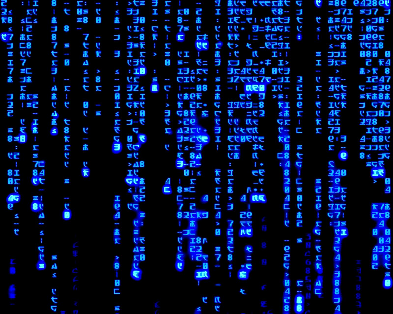 Blue Matrix Code Wallpaper Live on .wallpaperafari.com
