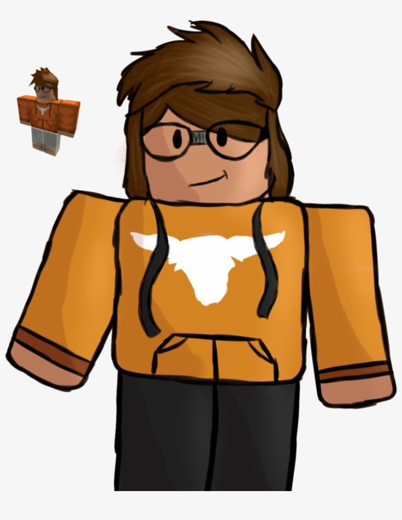 View and Download hd Roblox Character Png - Roblox Bacon Hair Noob