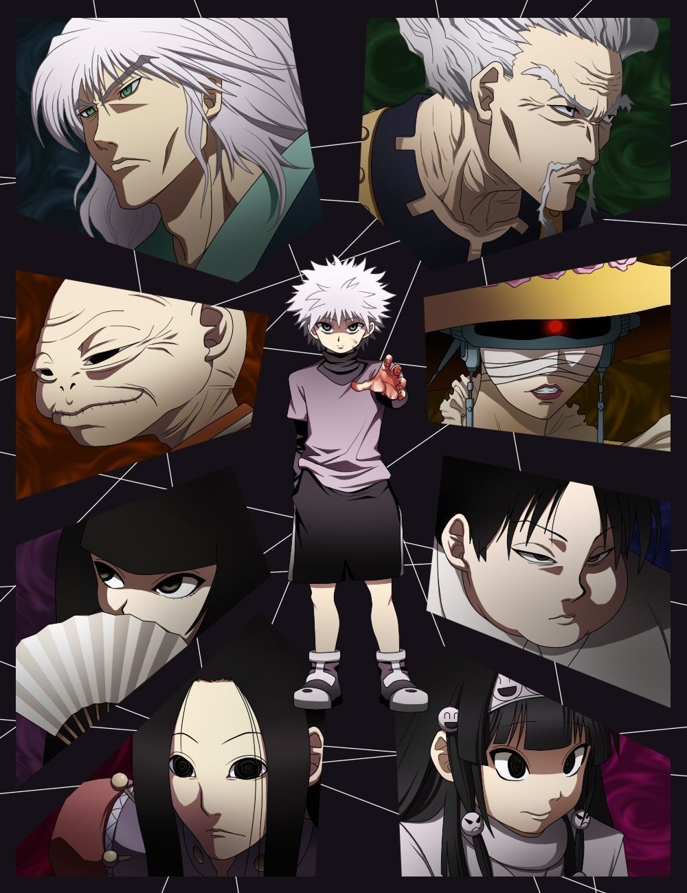 Hunter X Hunter Zoldyck Family Tree .mangaku.us
