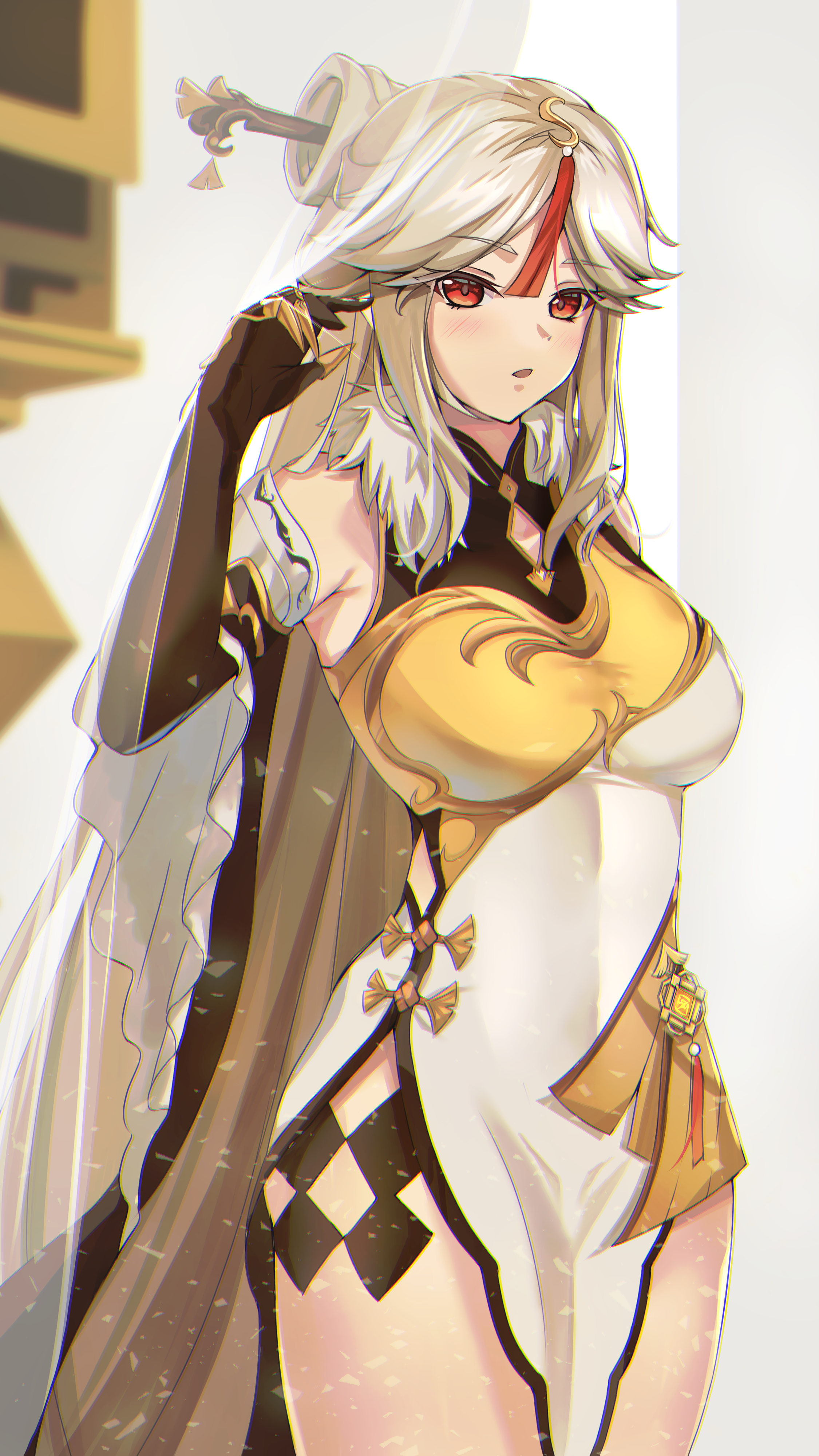 Ningguang [Genshin Impact] 2250×4000 .wallpaperdist.com