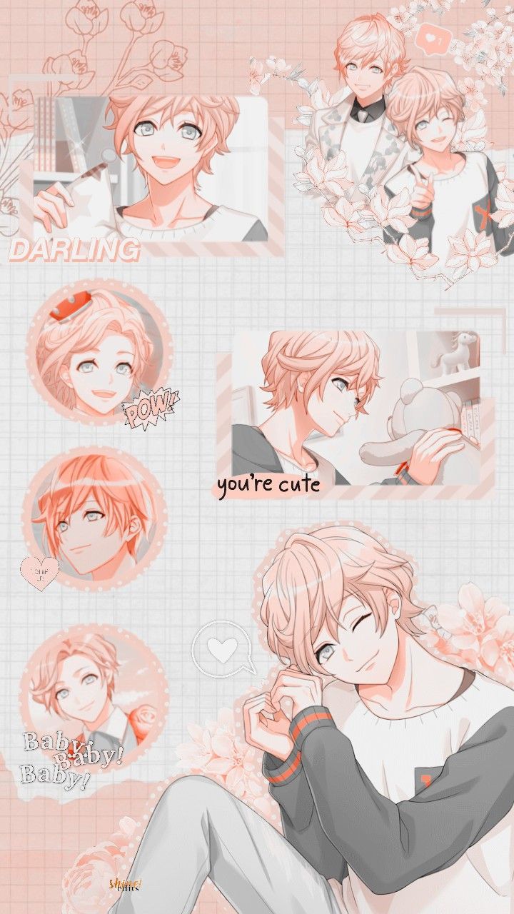 Pink wallpaper anime, Cute anime .com