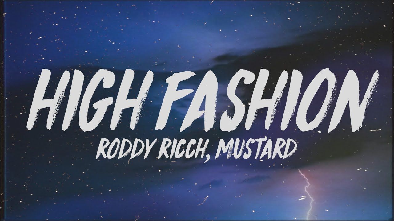 Roddy Ricch High Fashion Wallpapers Wallpaper Cave