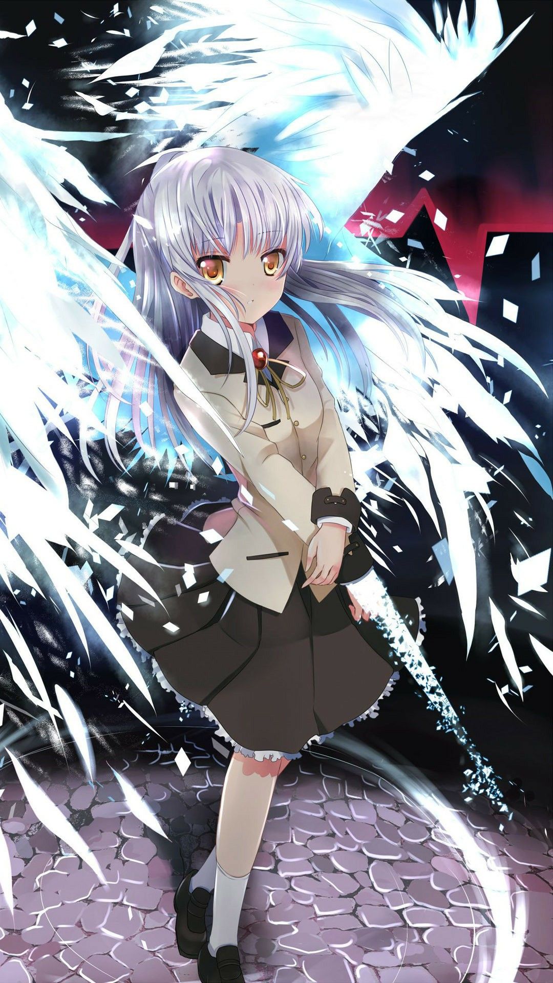 Kanade Tachibana. Angel Beats. Angel .co.com