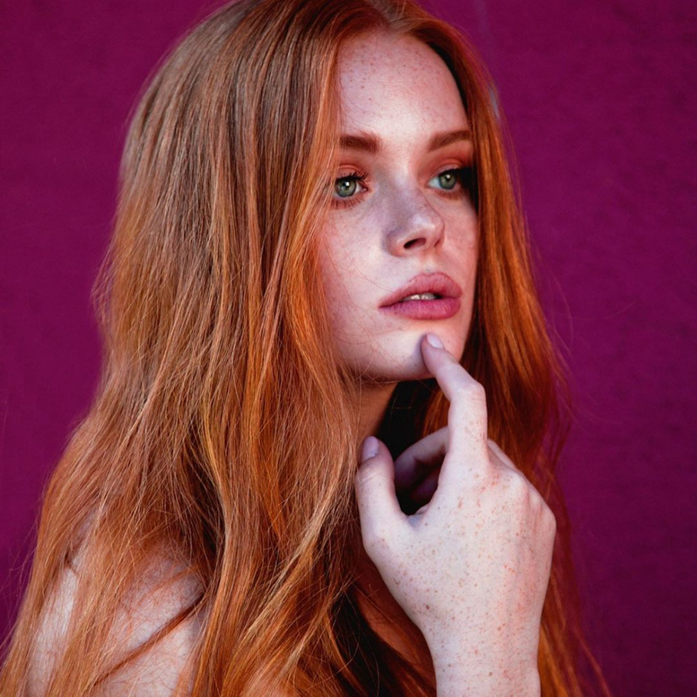 Freckles girl, Beautiful redhead .ar.com