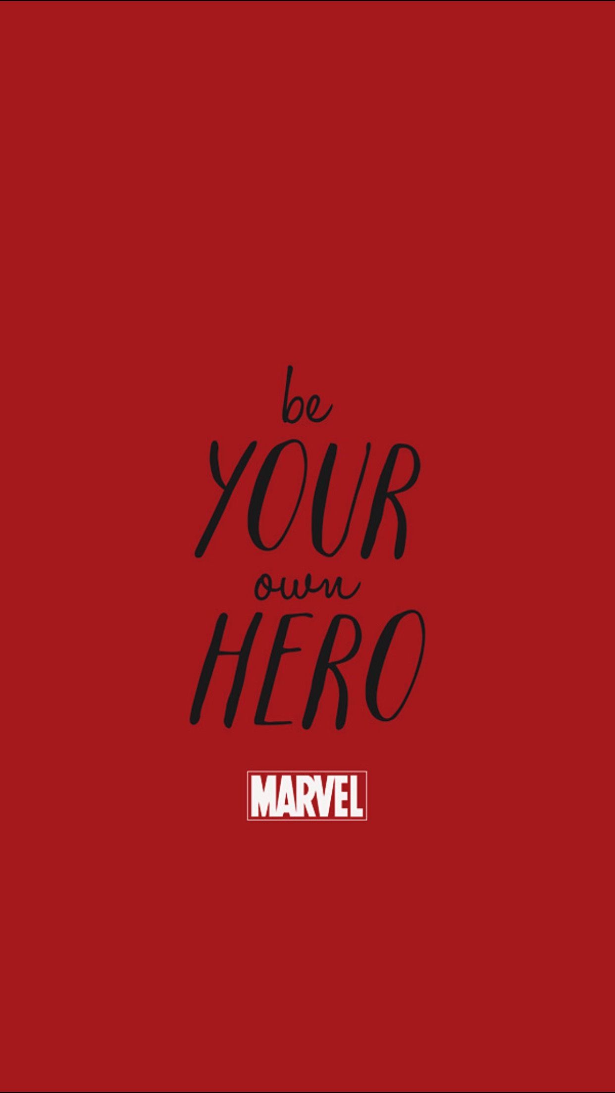 Be Your Own Hero. Marvel quotes .in.com