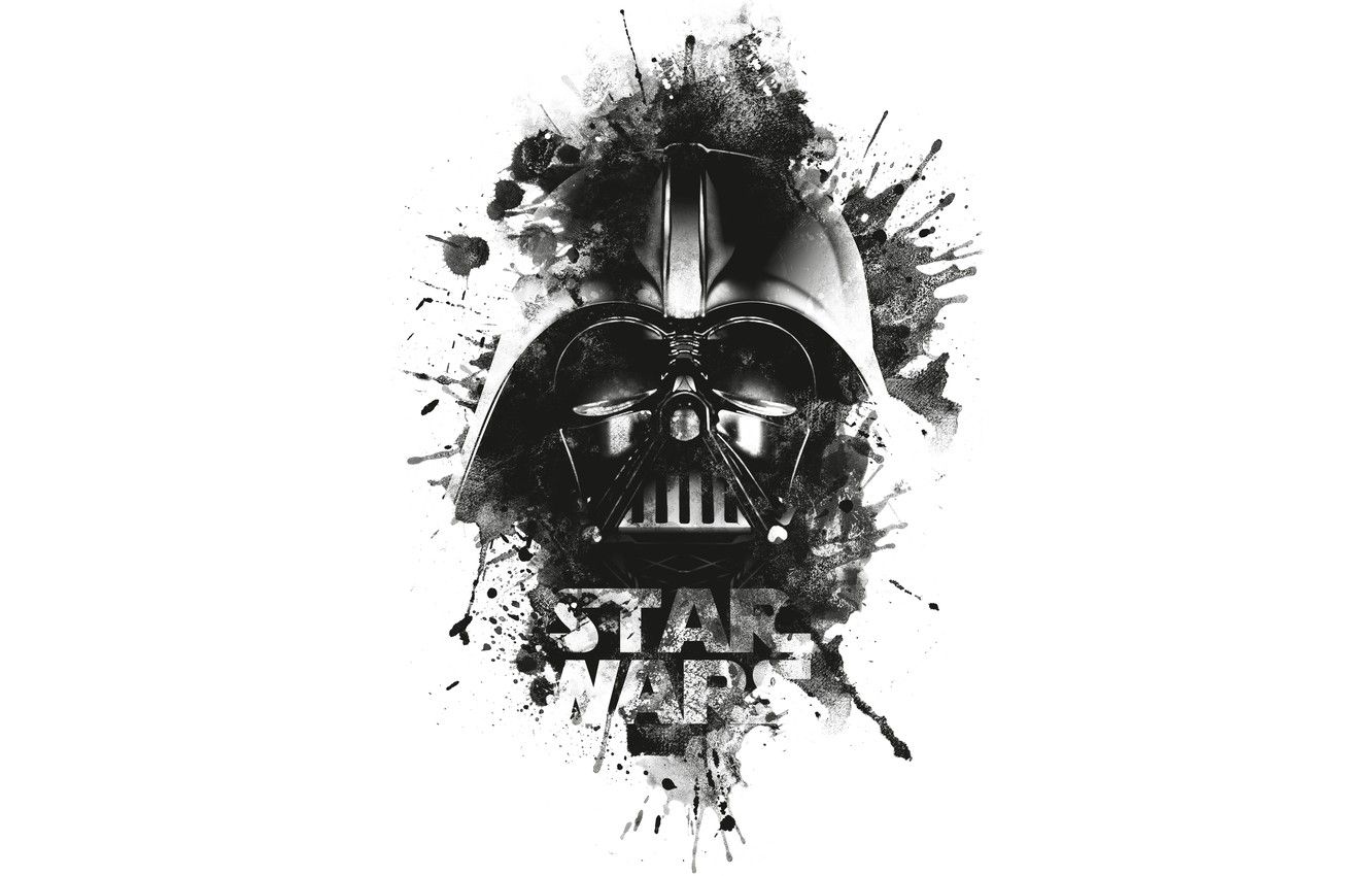 Wallpaper Darth Vader, logo, black .goodfon.com