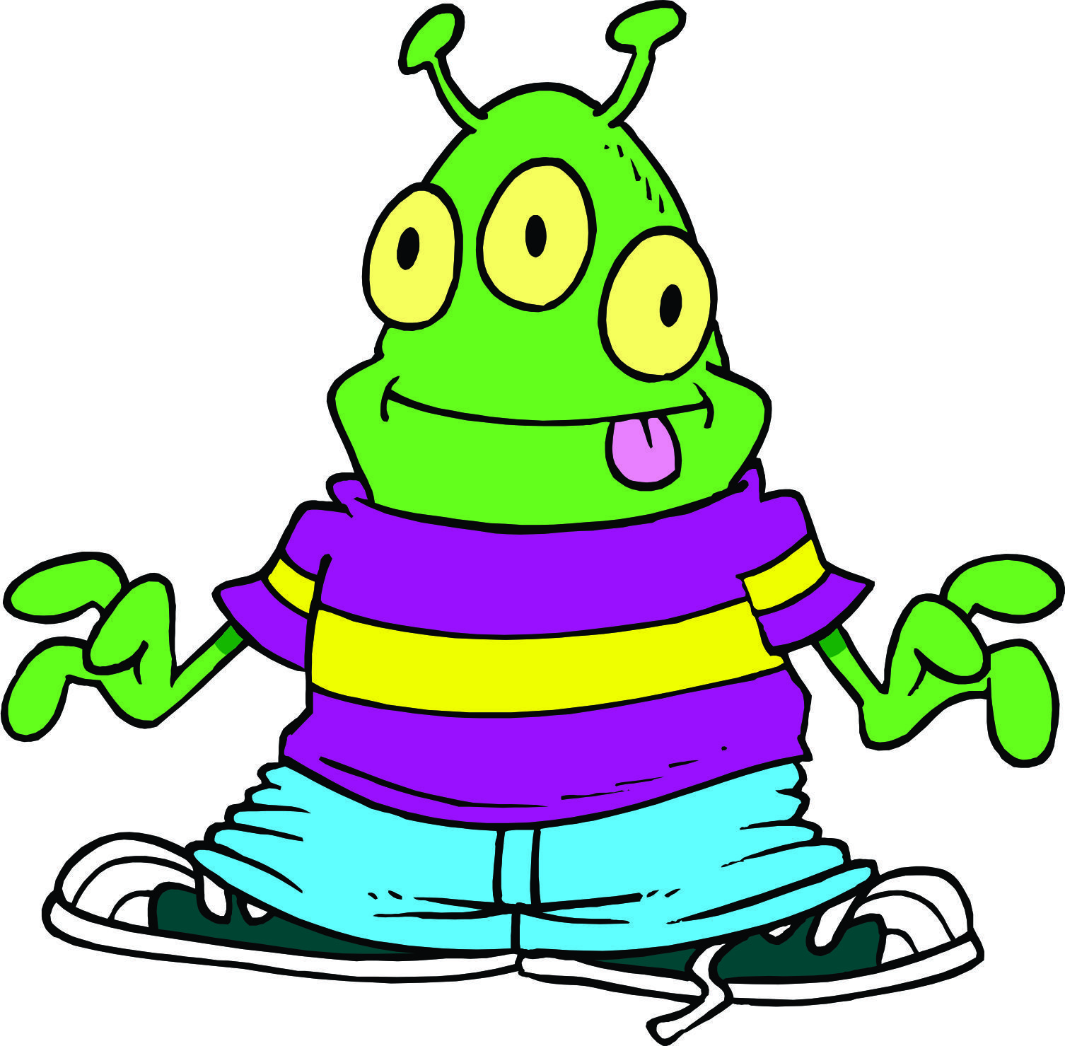 Free Cartoon Alien Image, Download .clipart Library.com
