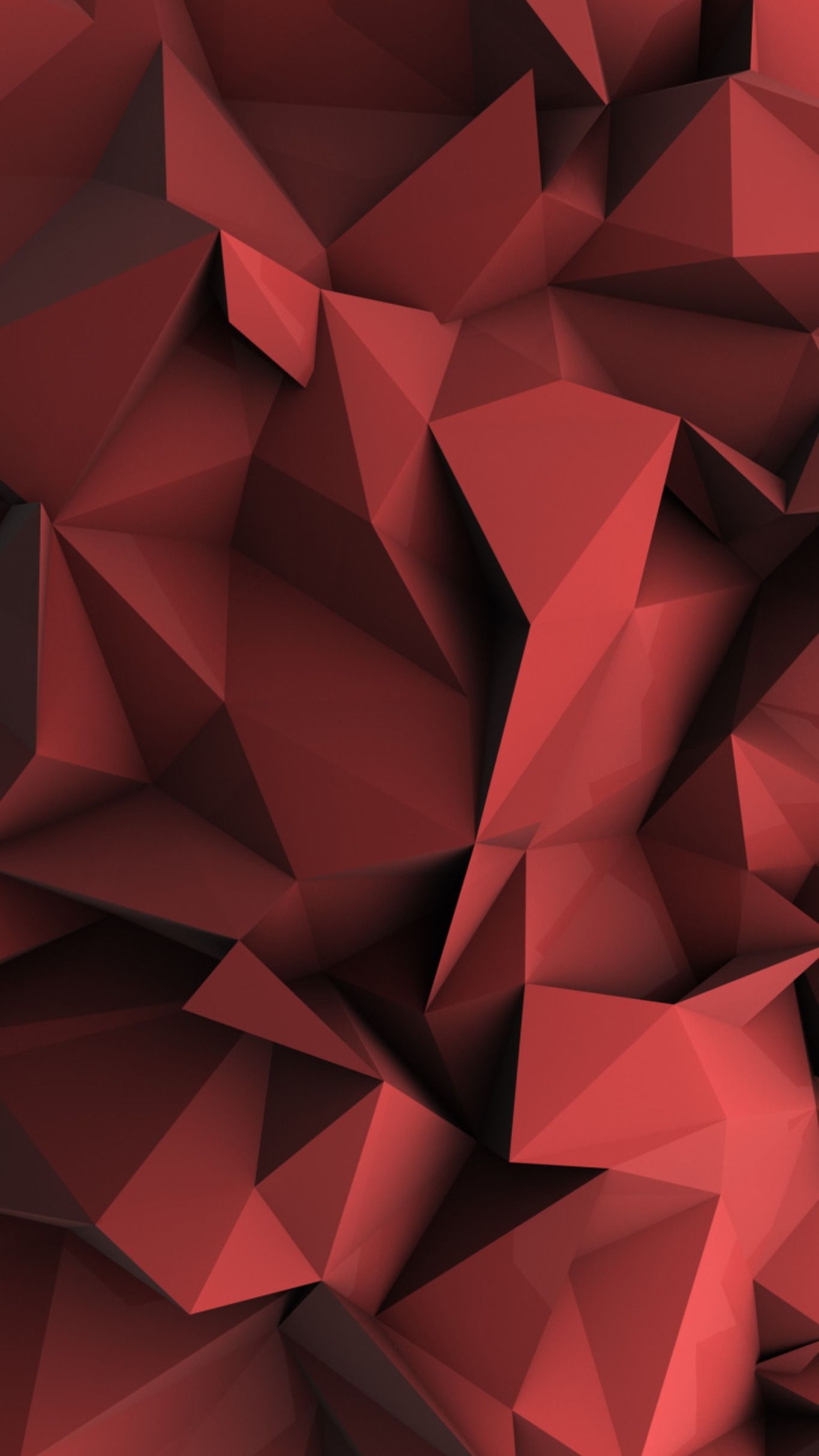 Geometry UltraHD Red Black Background .com