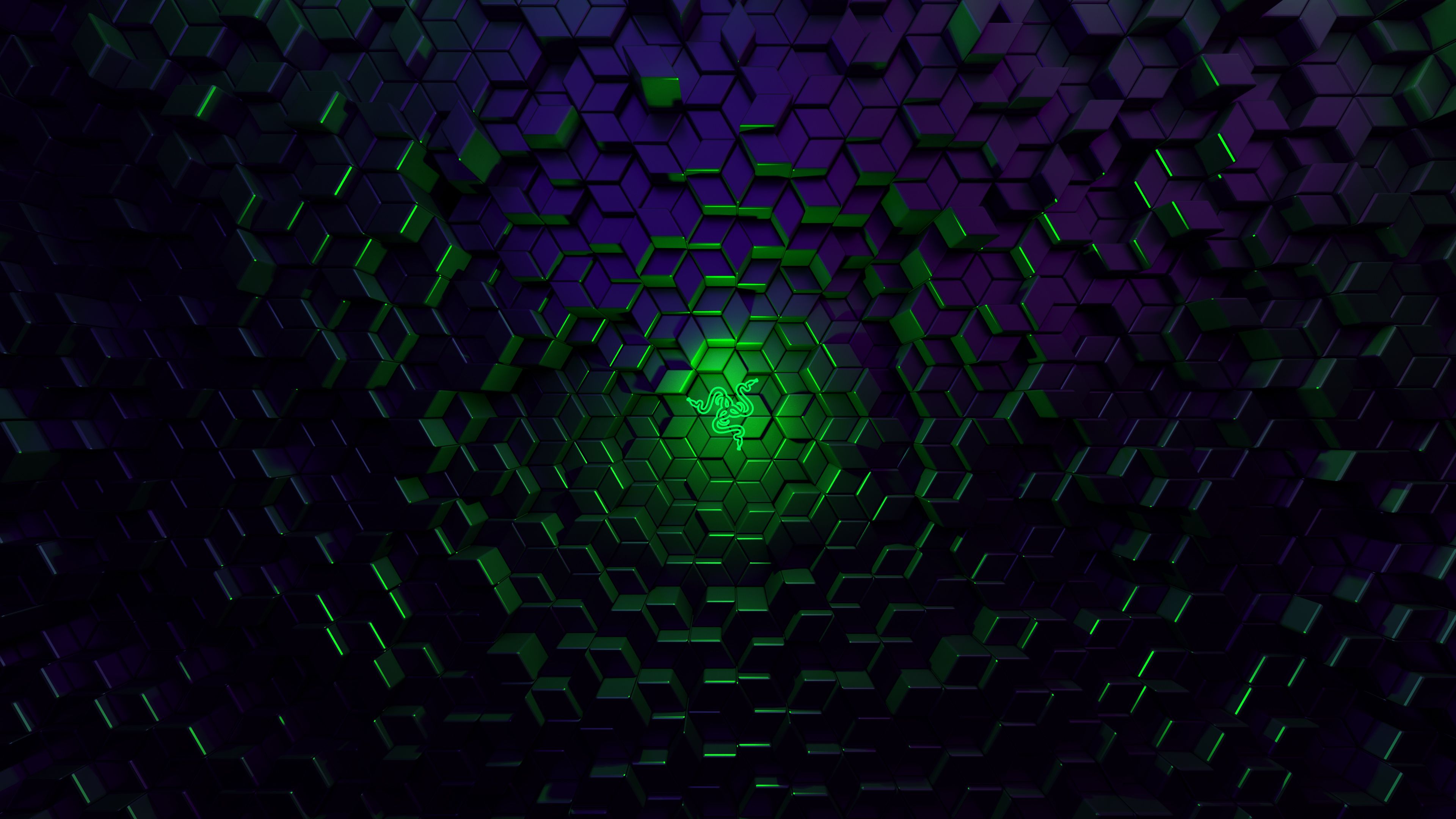 Razer Logo Glowing 4k, HD Computer, 4k Wallpaper, Image, Background, Photo and Picture