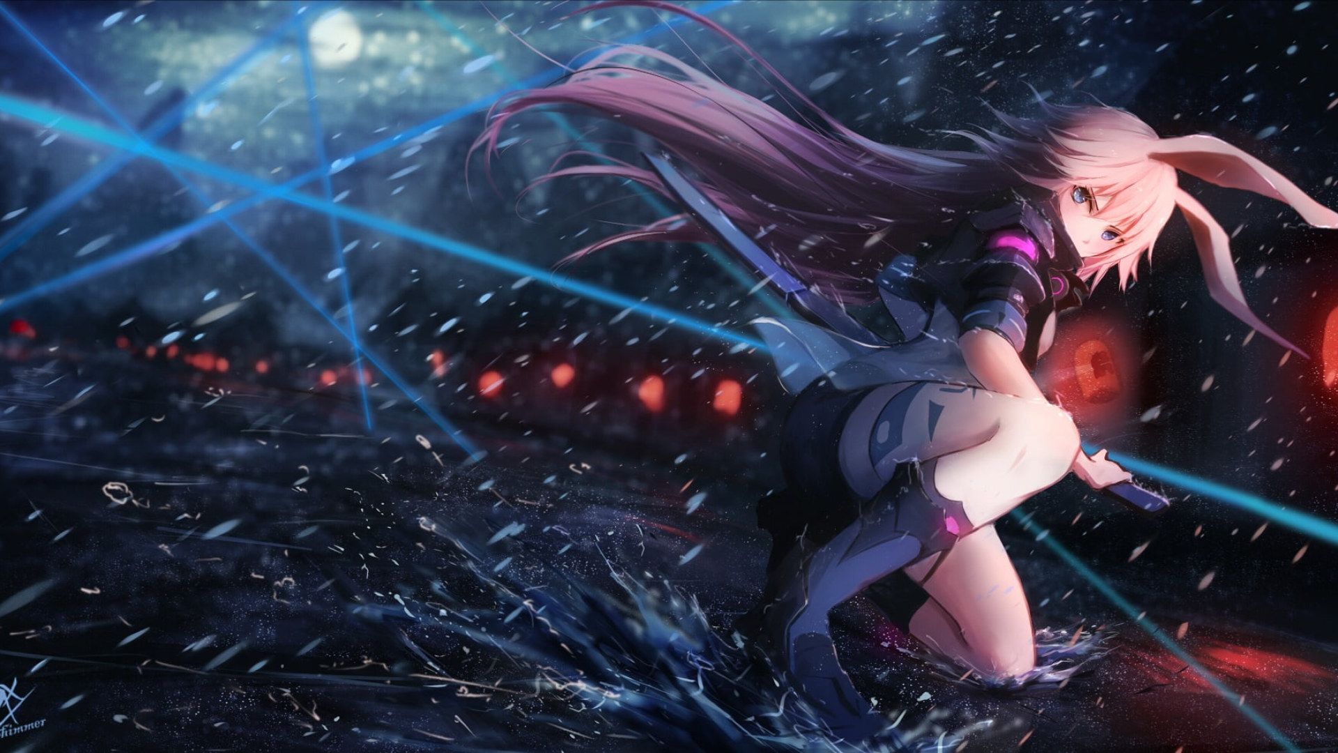 girl anime character wallpaper, cropped .wallpaperforu.com