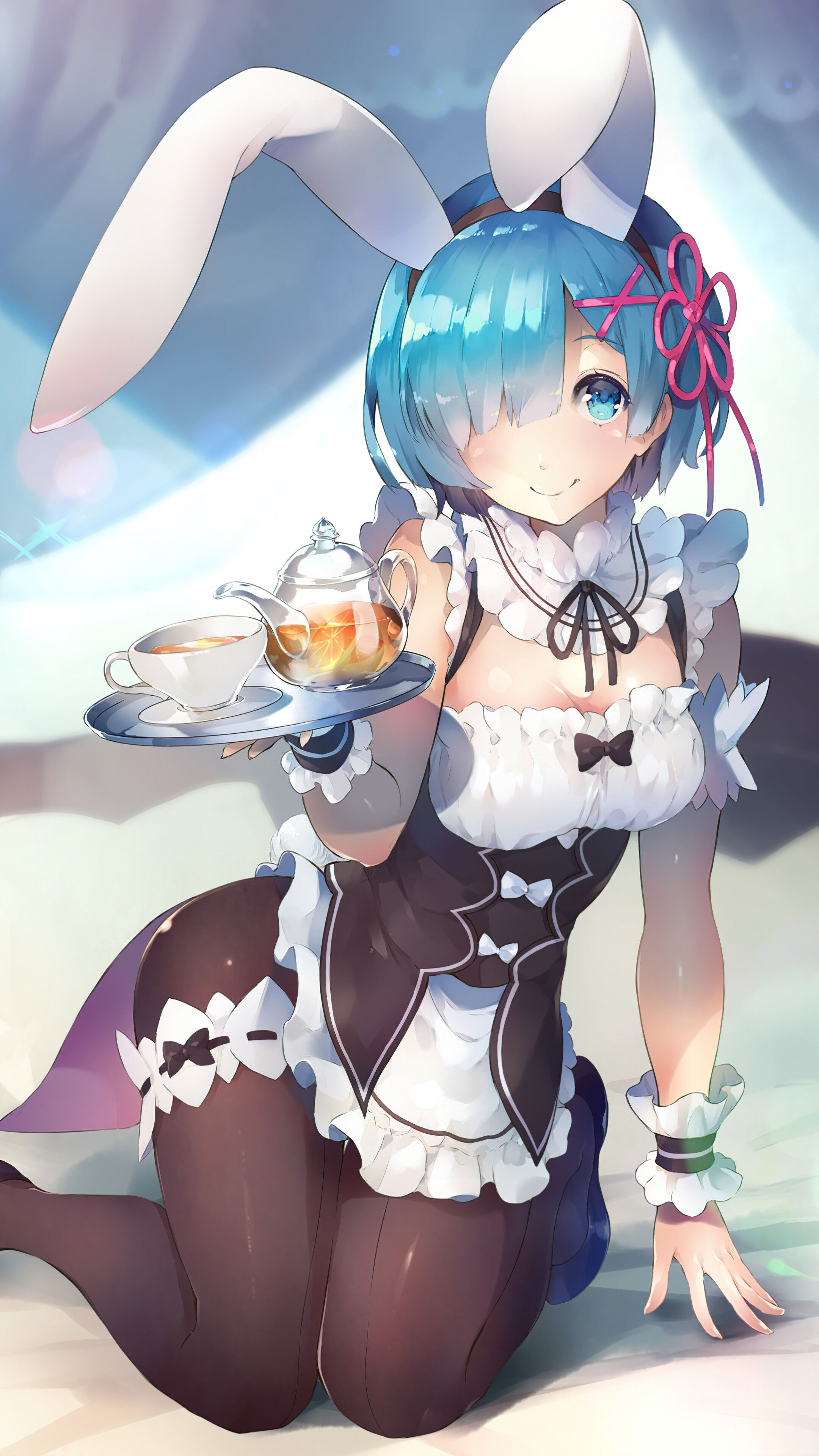 Anime, Girl, Bunny, Maid, Ram .mocah.org