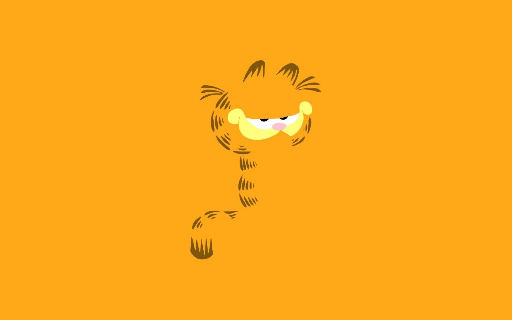 Free download minimalist wallpaper art vector garfield smile yellow backgroundjpg [1680x1050] for your Desktop, Mobile & Tablet. Explore Garfield Wallpaper Downloads. Garfield Wallpaper Downloads, Garfield Wallpaper Downloads, Garfield Wallpaper