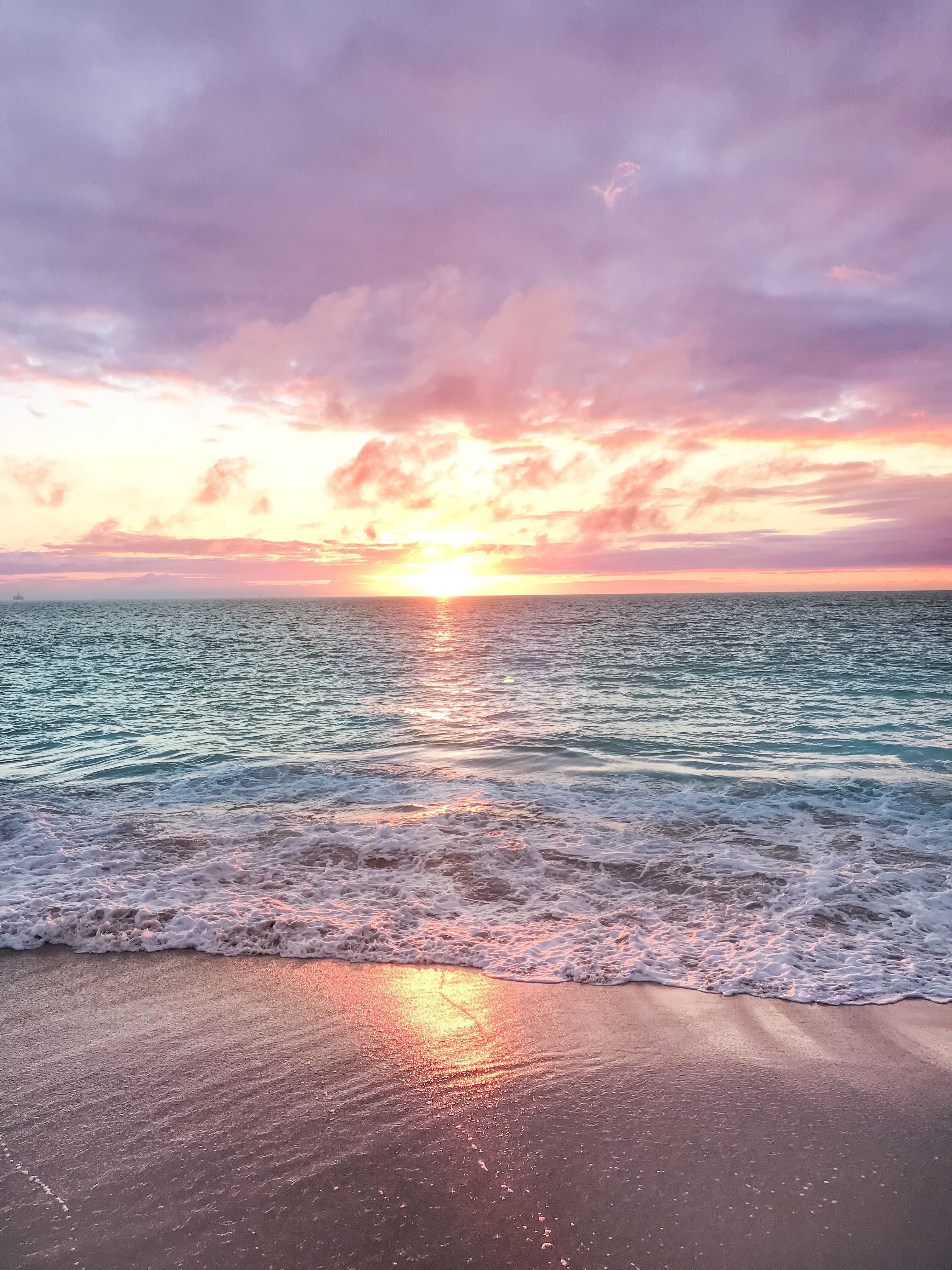 Aesthetic Beach Glitter Wallpapers Wallpaper Cave