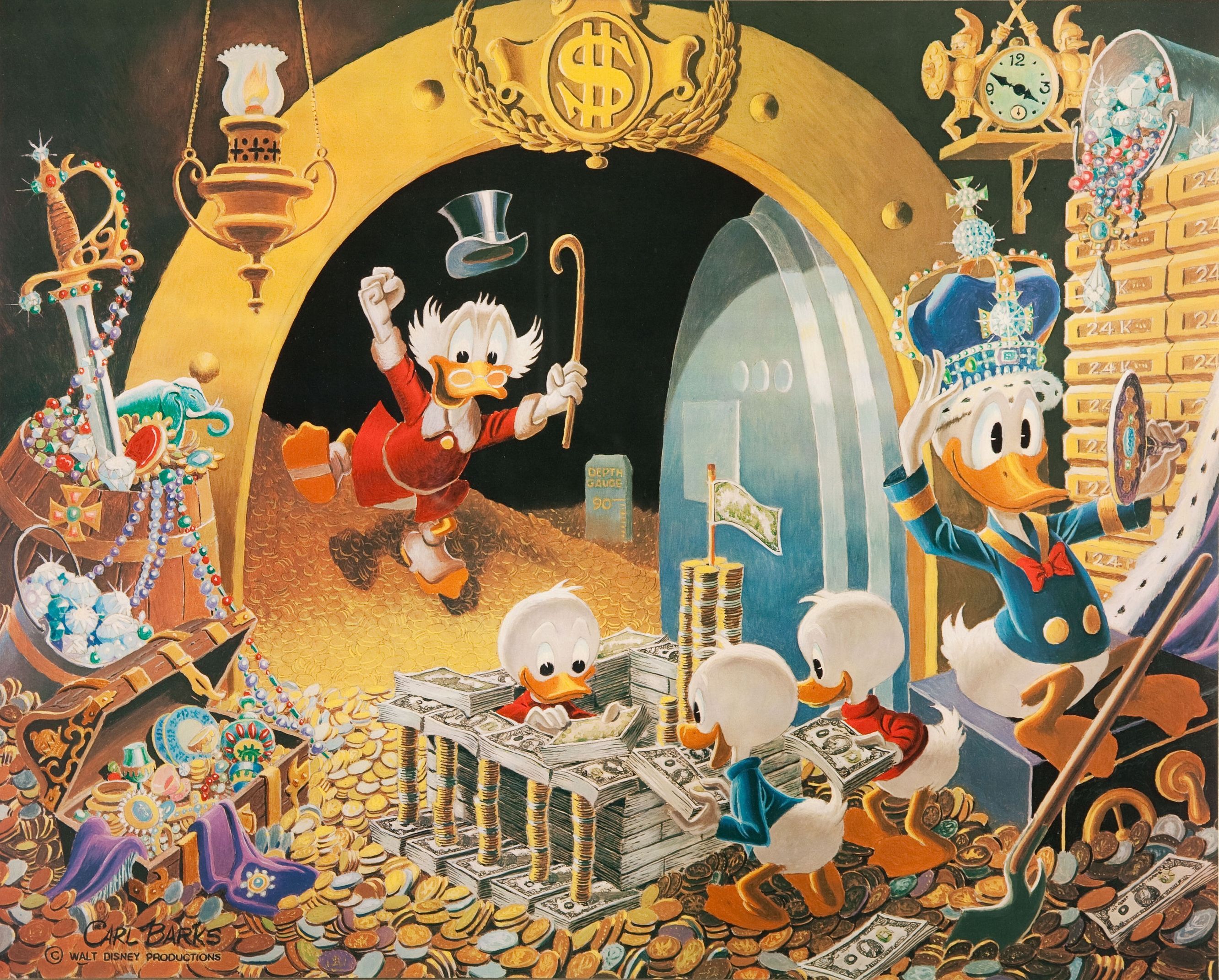 Uncle Scrooge Wallpaper