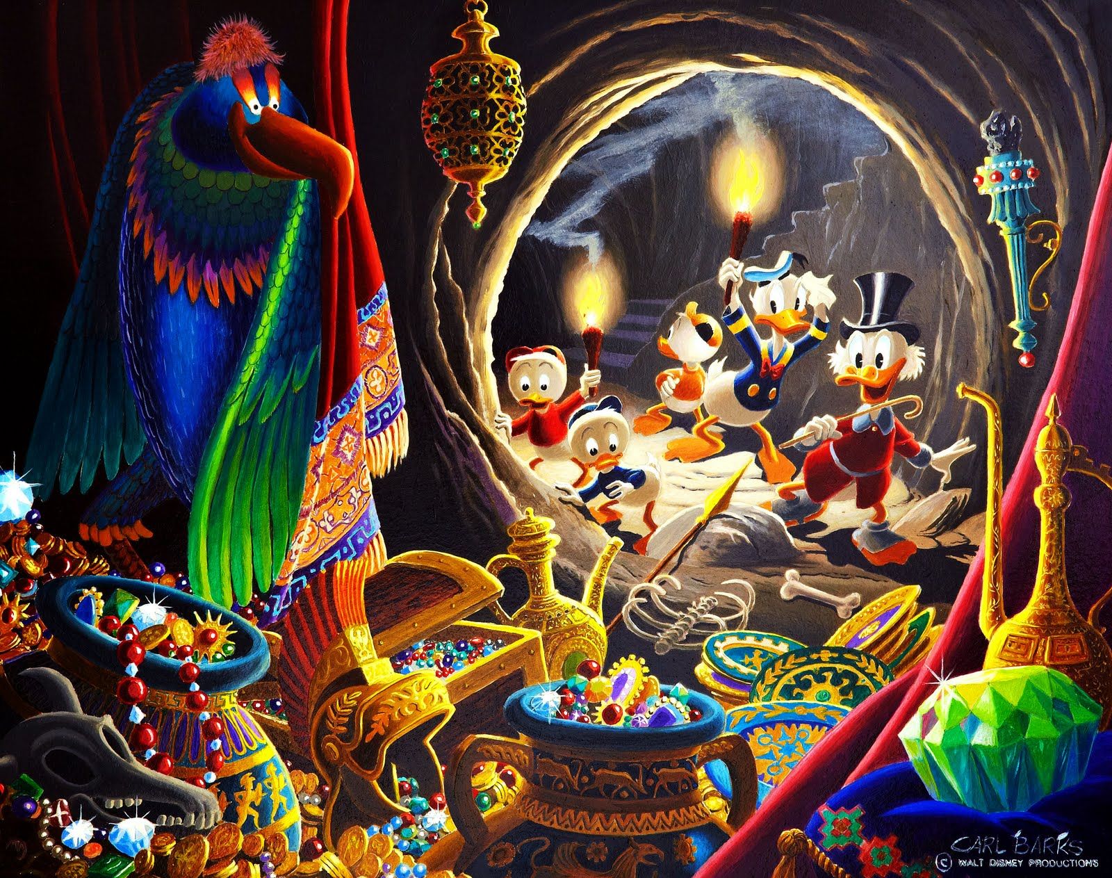 Carl Barks Scrooge Wallpaper .hipwallpaper.com
