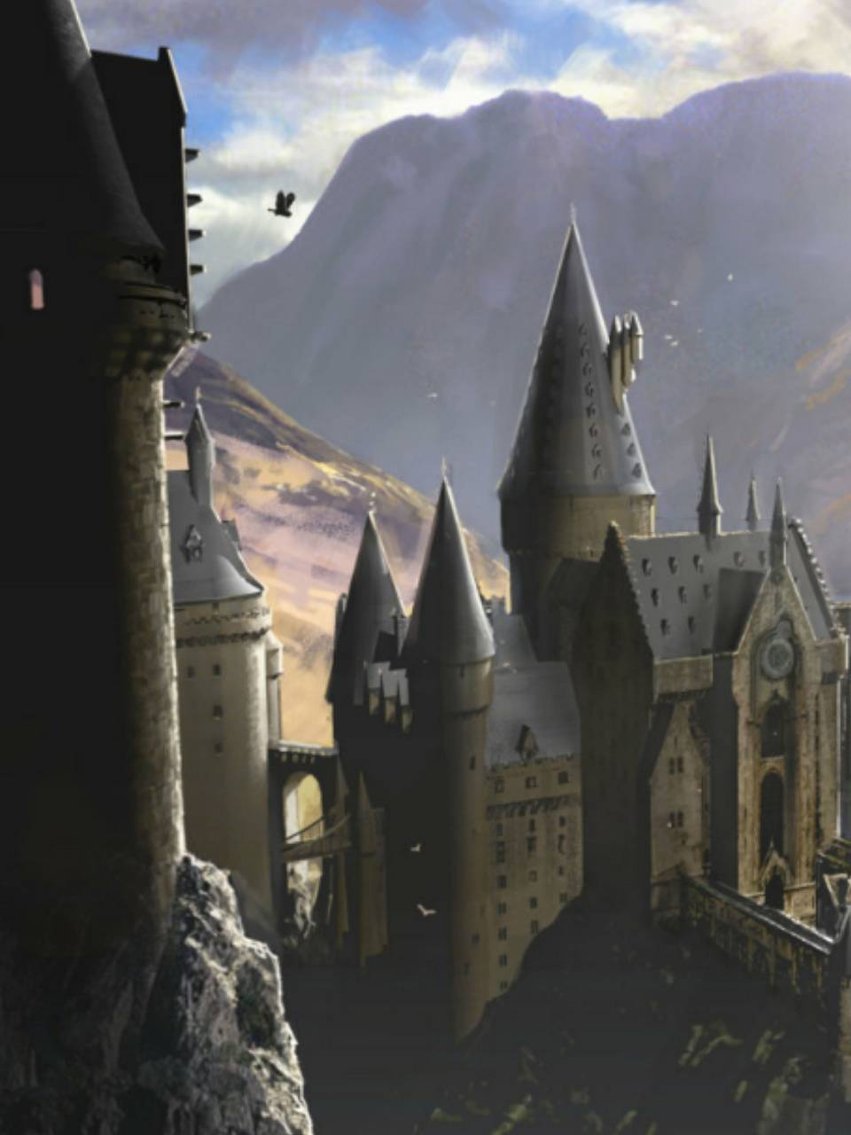 Hogwarts castle wallpaper by .zedge.net