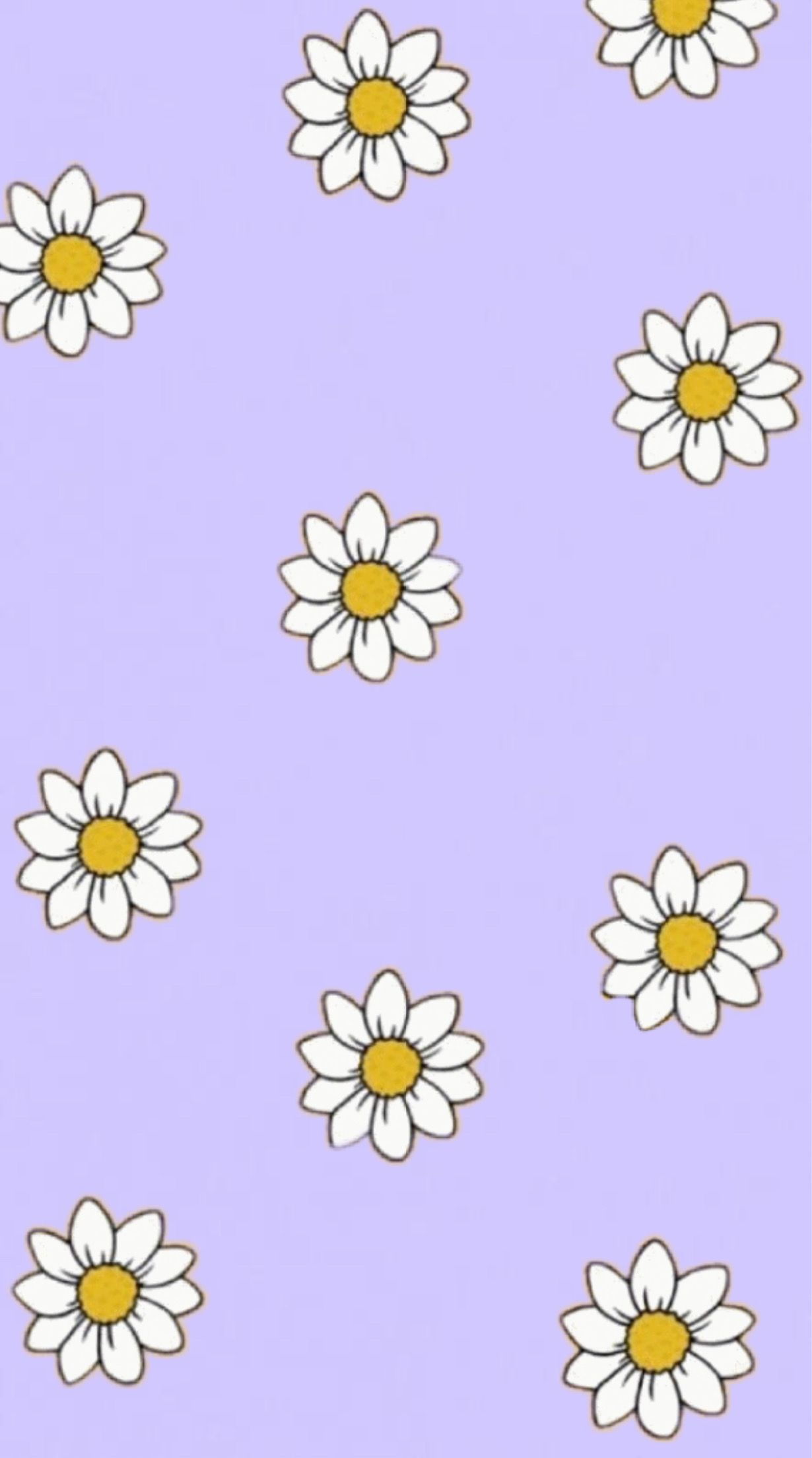 Purple wallpaper, Daisy wallpaper.com