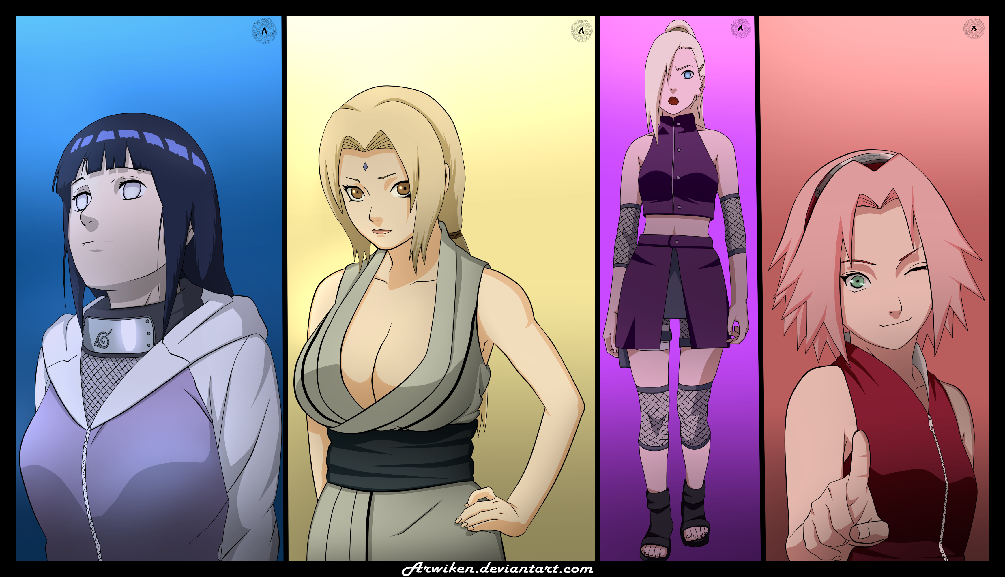Naruto And Girls Wallpapers Wallpaper Cave