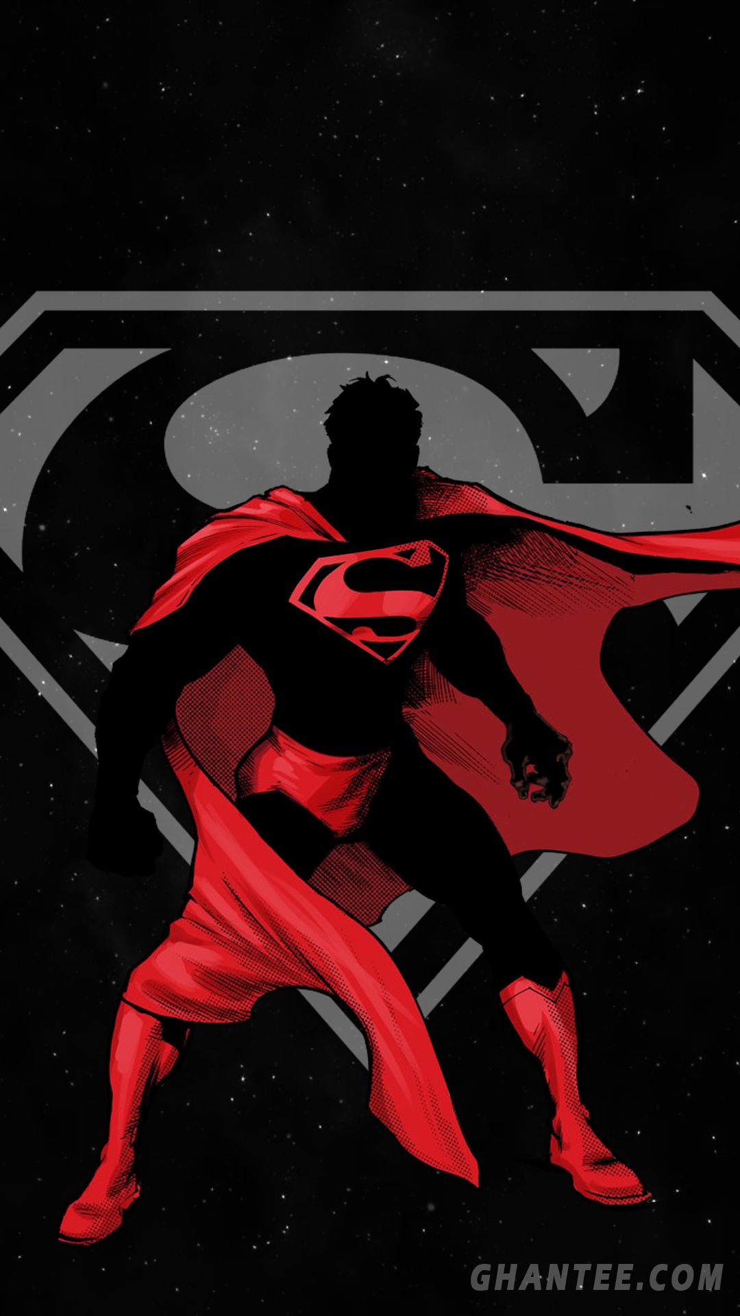 superman iphone wallpaper minimal red .ghantee.com
