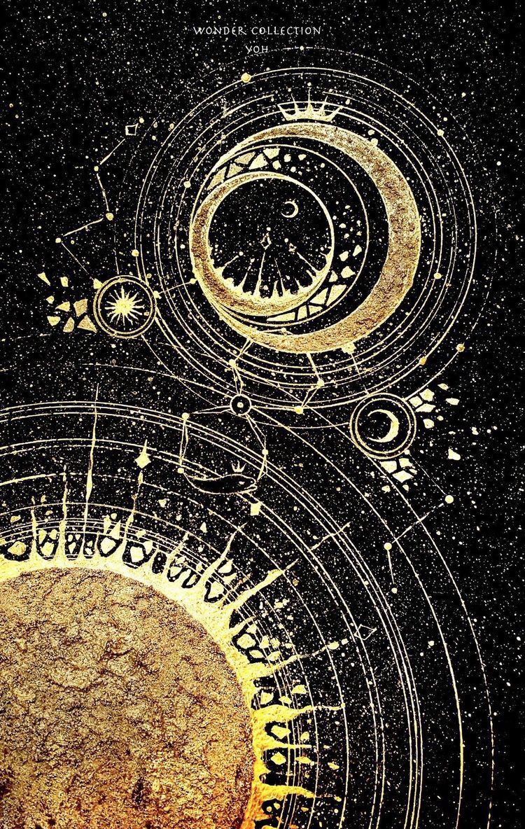 Digital sun  stars Magical and Witchy phone wallpapers for iPhone  background Magic aesthetic wallpapers for iPhone 16 Spiritual Moon Drawing   Illustration etnacompe