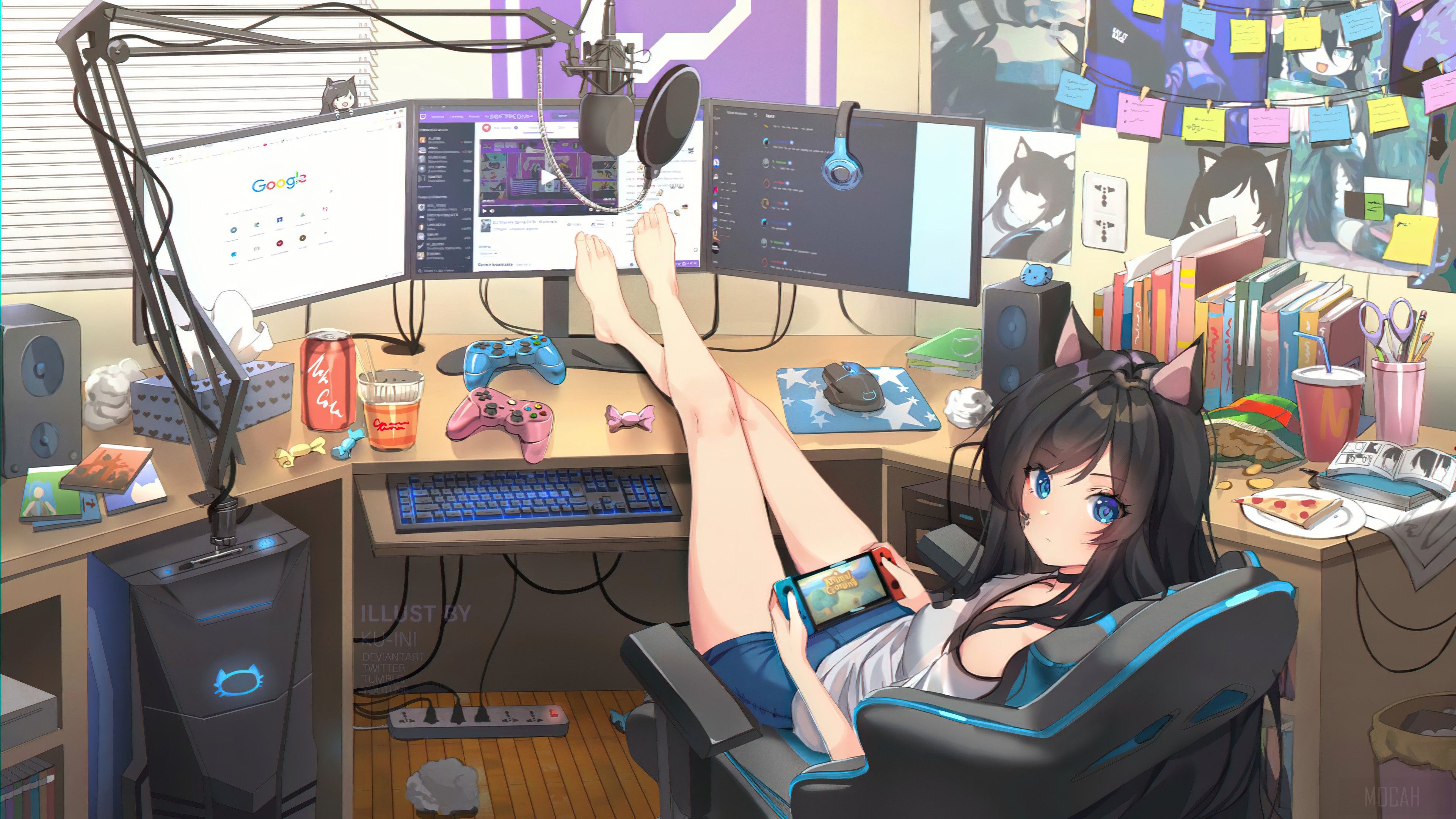 Gamer Girl Anime PC Wallpapers Wallpaper Cave Gamer Girl Anime PC Wallpapers Wallpaper Cave
